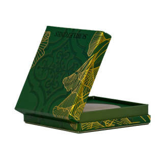 SHOULDER BOX Prototype of cardboard box for cosmetics