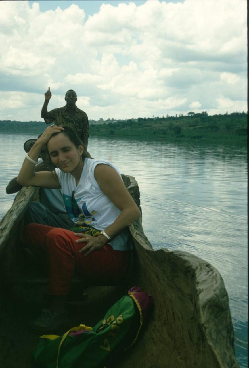 Silvia Montevecchi in Burundi, 1996