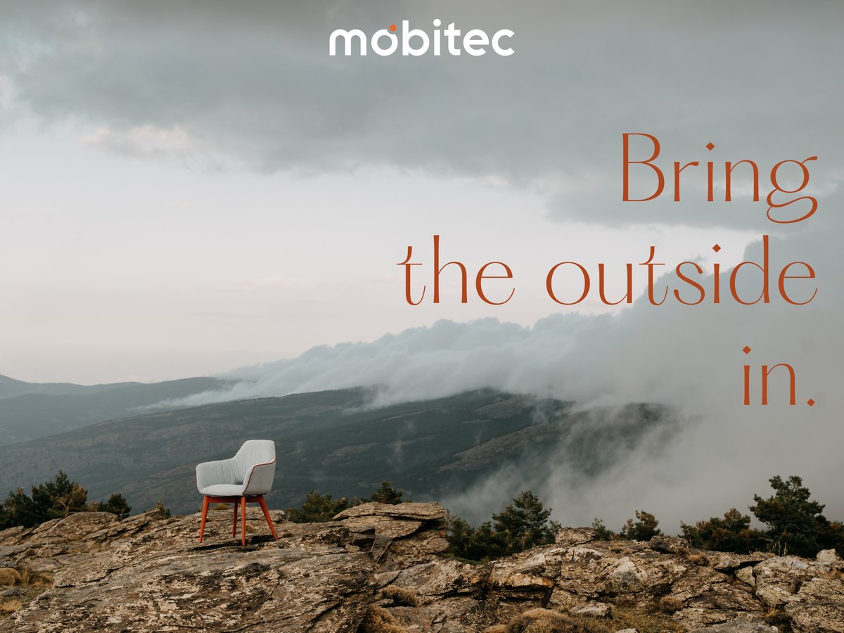 Bring the outside in.