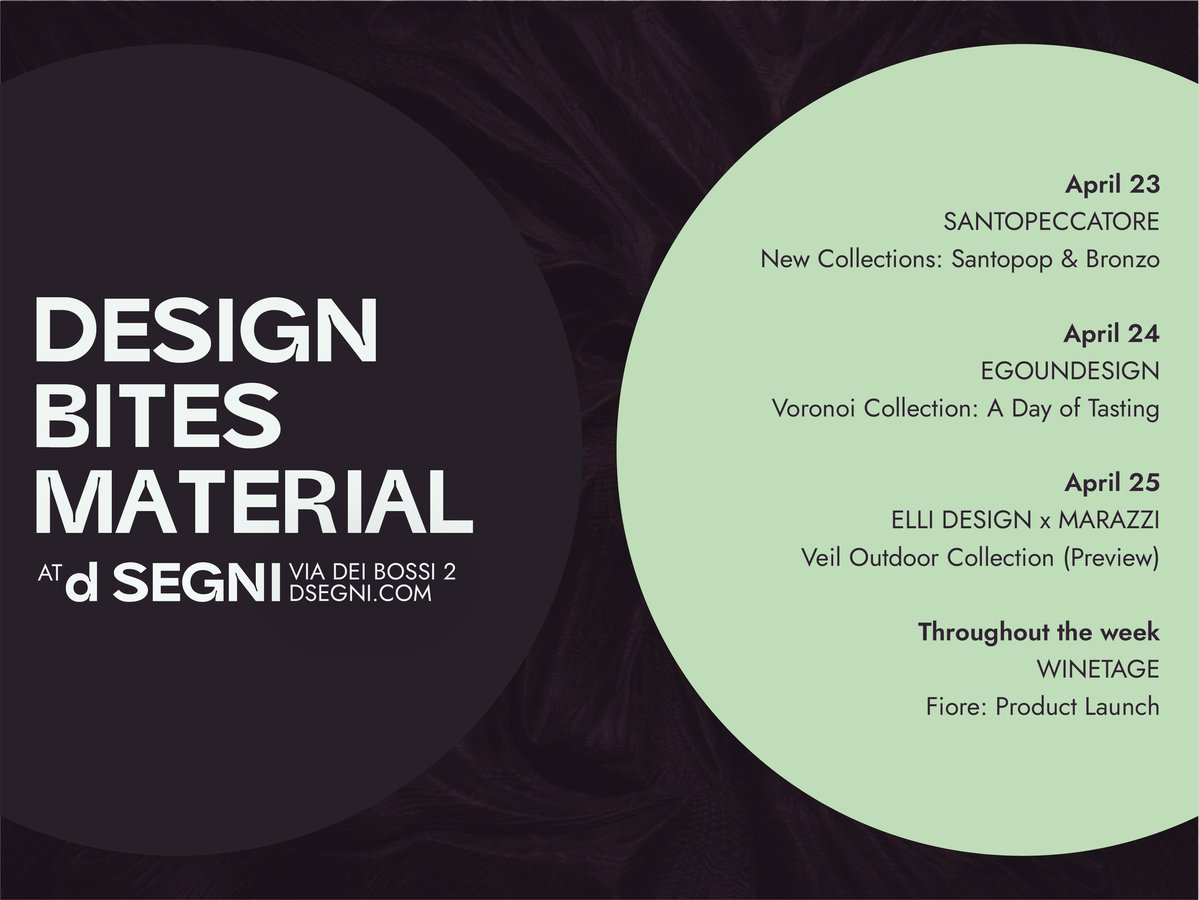 Design, Bites, Materials