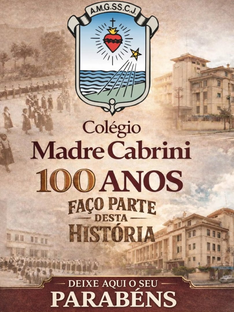 Centenario del "Colegio Madre Cabrini", Brasile