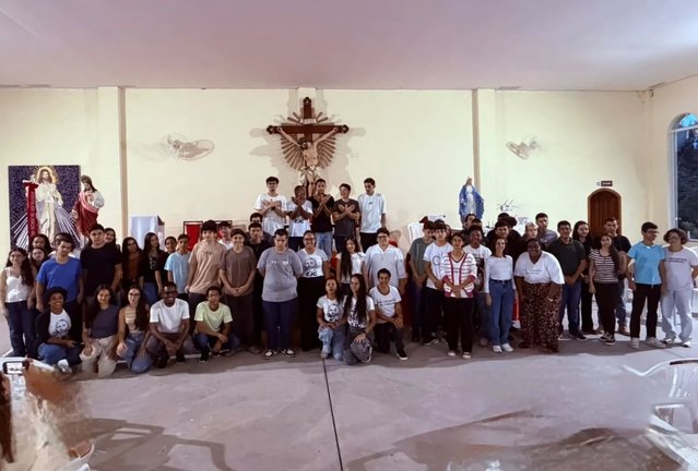 “Pomeriggio di spiritualità” con i cresimandi della parrocchia di San Manoel a Rio Pomba