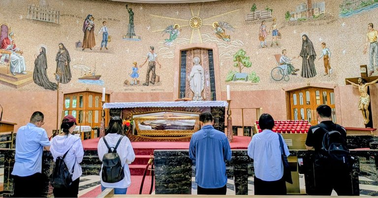 Una visita especial desde China al Santuario de Santa Francisca Cabrini en Nueva York