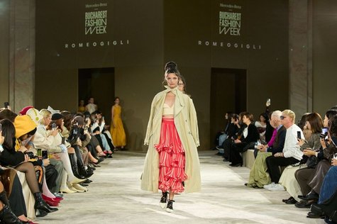 Romantic and ethereal woman