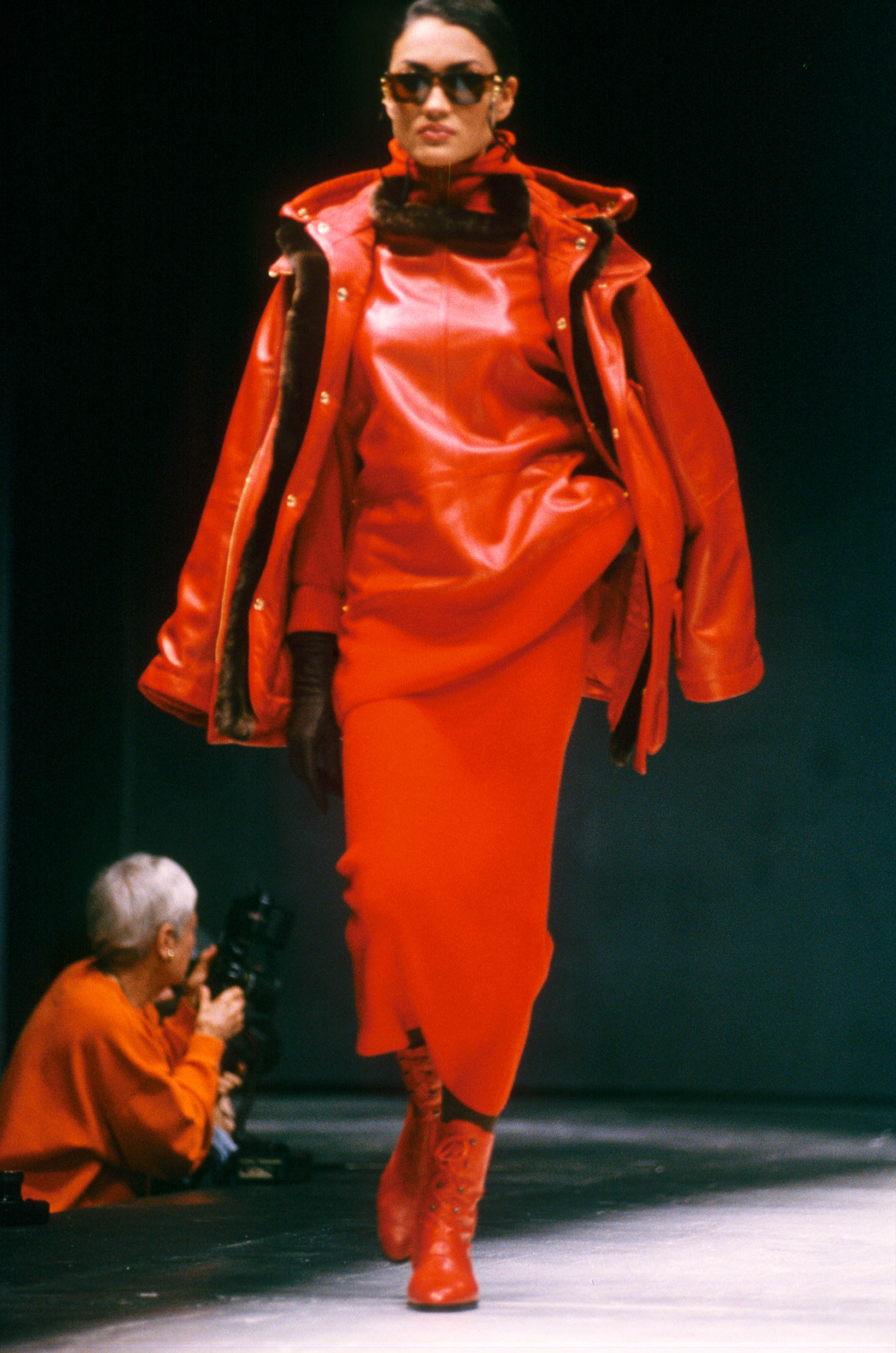 Gianfranco Ferré Prêt-à-porter Donna Autunno/Inverno 1993-94, Look n. 13.
