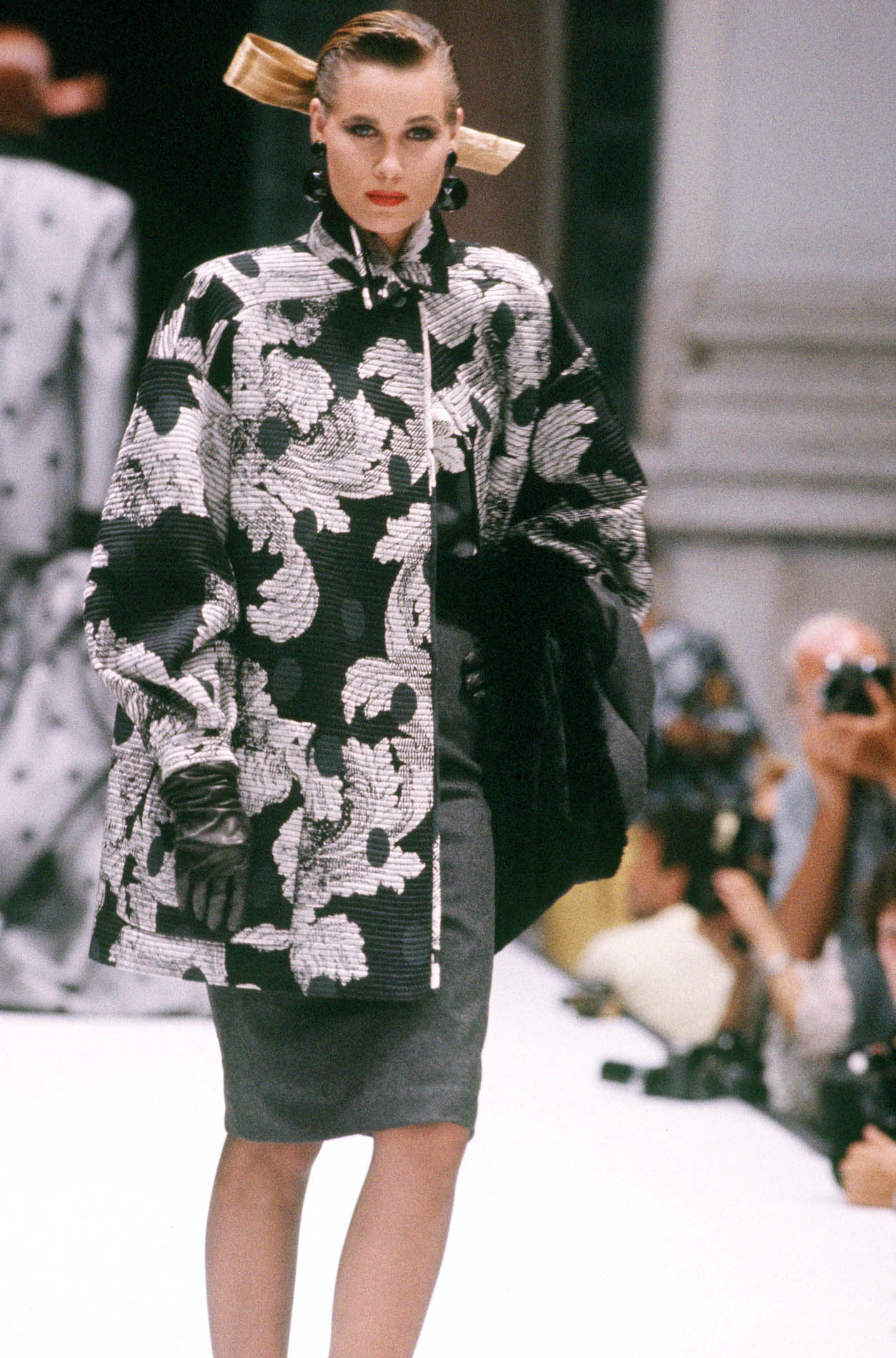 Gianfranco Ferré Alta Moda Autunno/Inverno 1986-87, Look n. 18.