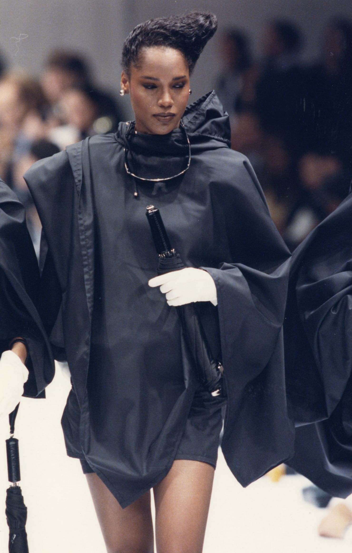 Gianfranco Ferré Prêt-à-porter Donna Primavera/Estate 1991, Look n. 19. Modella Celeste Johnson.