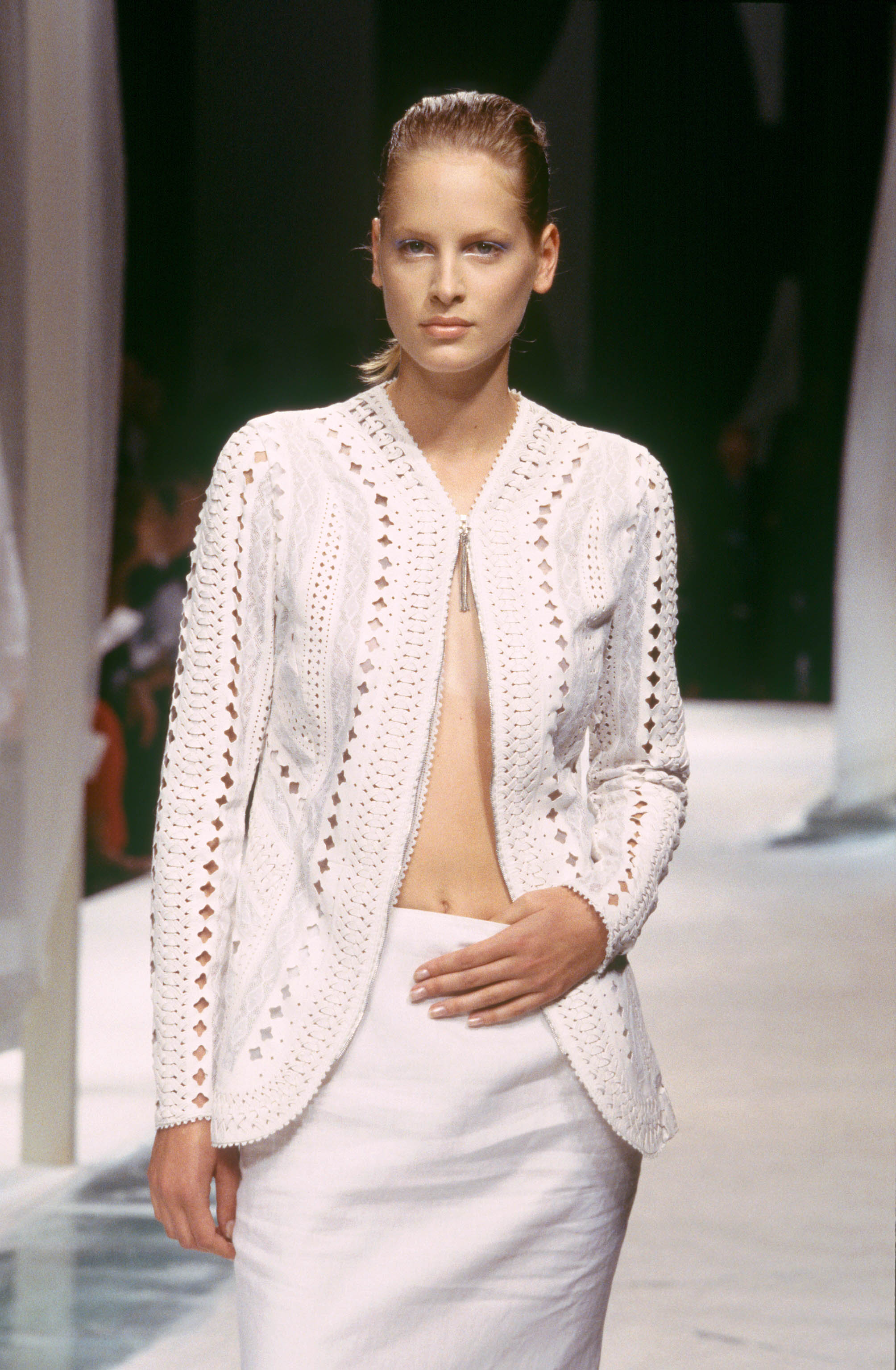 Gianfranco Ferré Prêt-à-porter Donna Primavera/Estate 1998, Look n. 26.