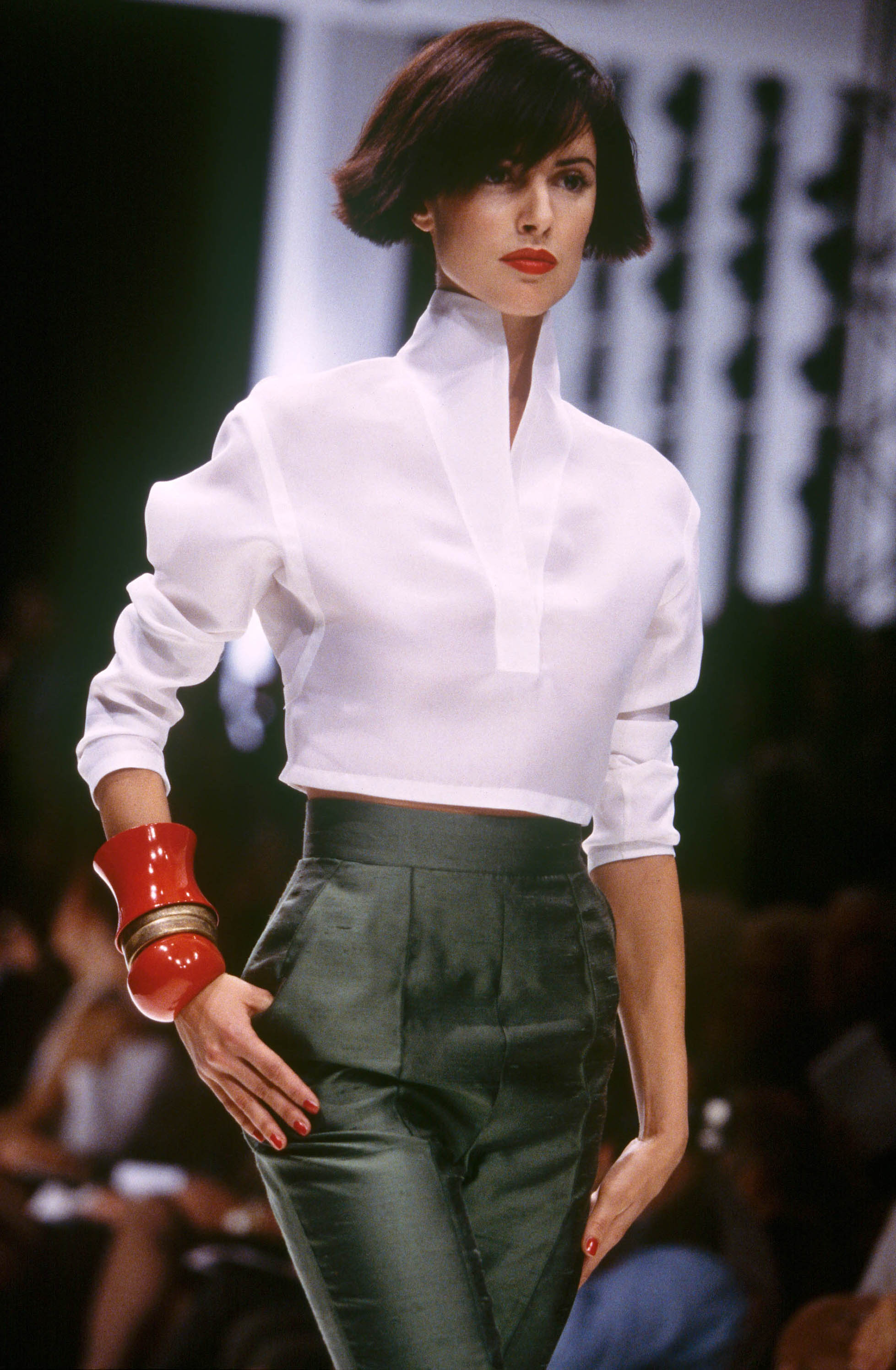 Gianfranco Ferré Prêt-à-porter Donna Primavera/Estate 1996, Look n. 43.