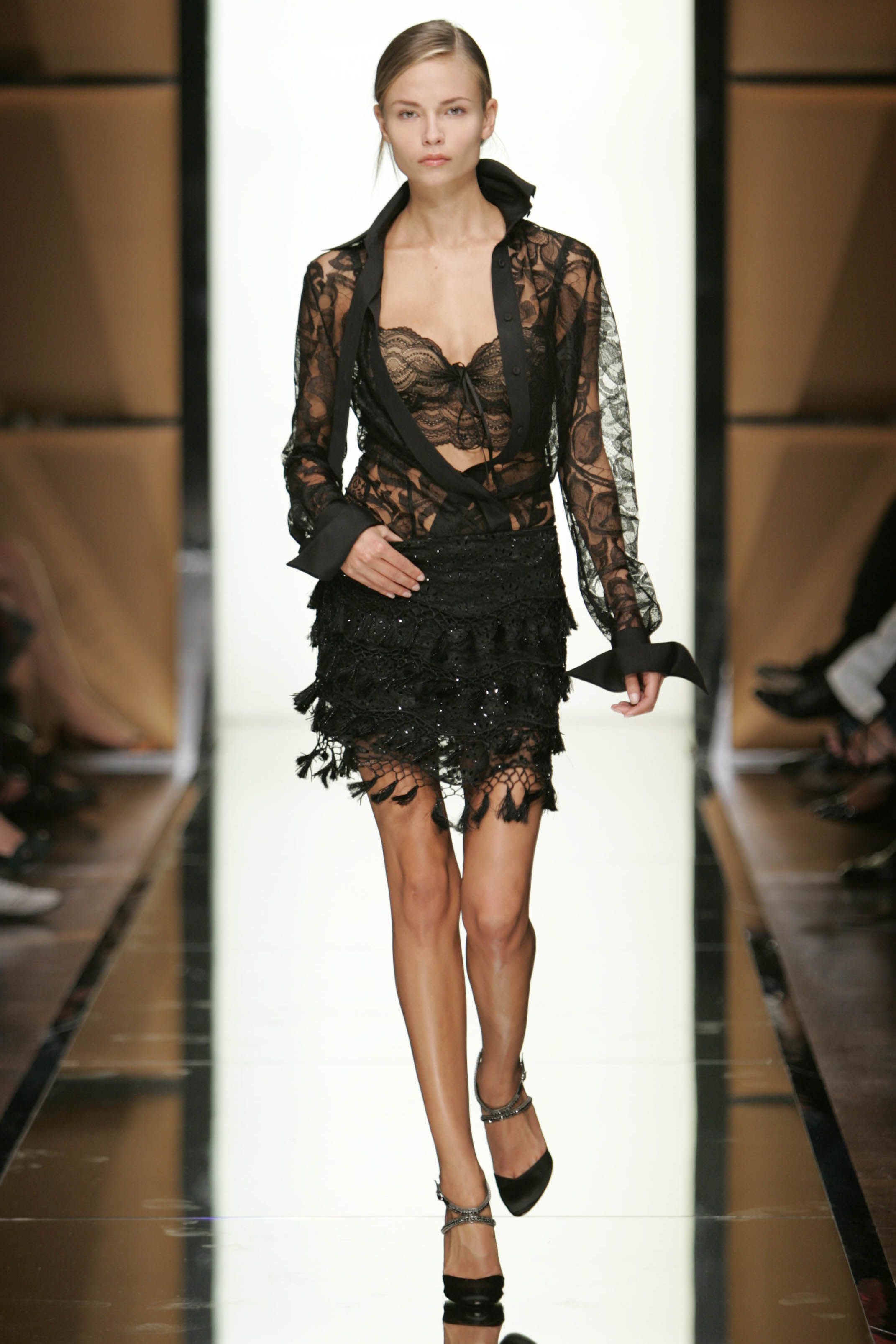 Gianfranco Ferré Prêt-à-porter Donna Primavera/Estate 2007, Look n. 57. Modella Natasha Poly.