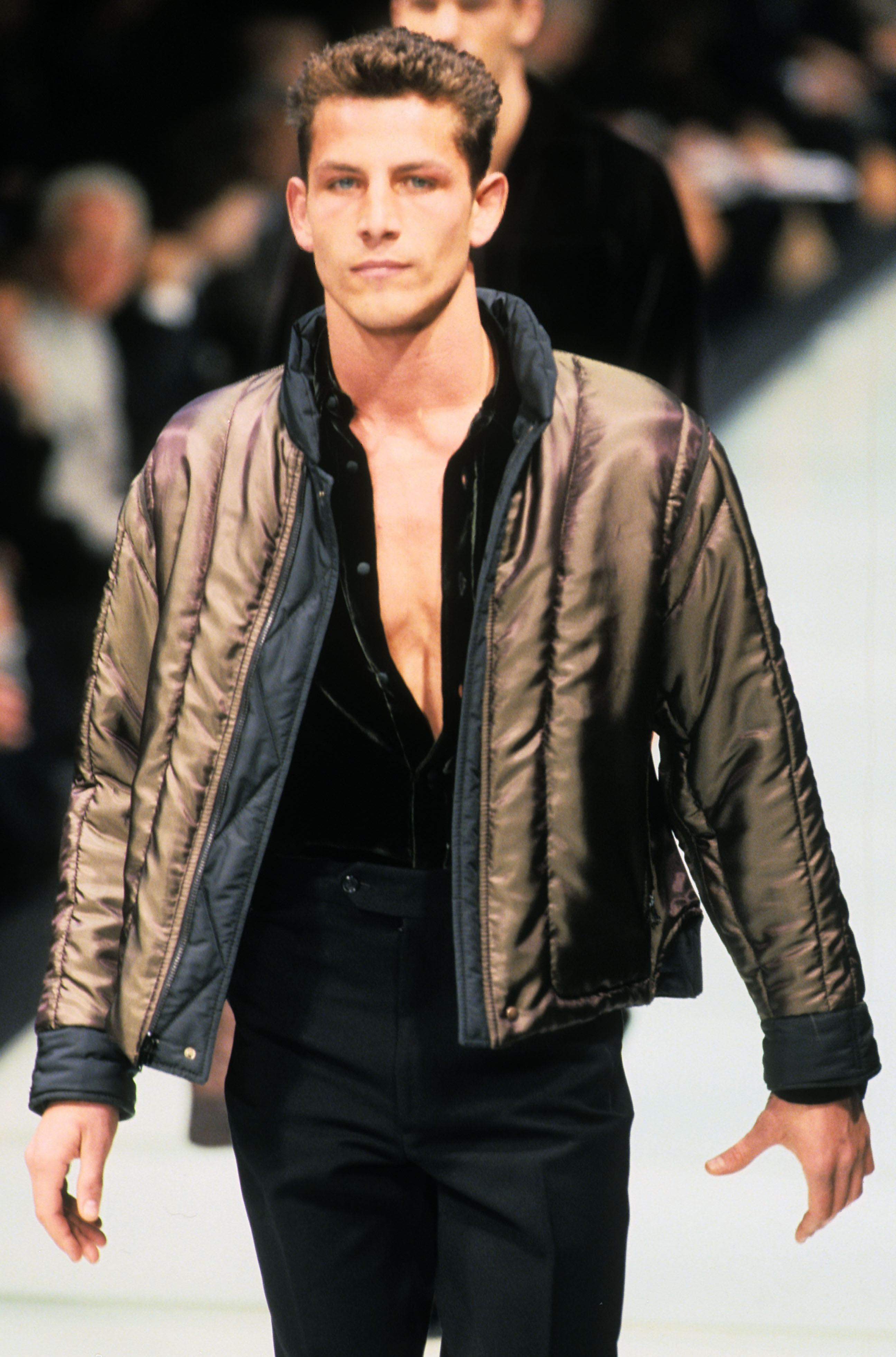 Gianfranco Ferré Prêt-à-porter Uomo Autunno/Inverno 1997-98, Look n. 101.
