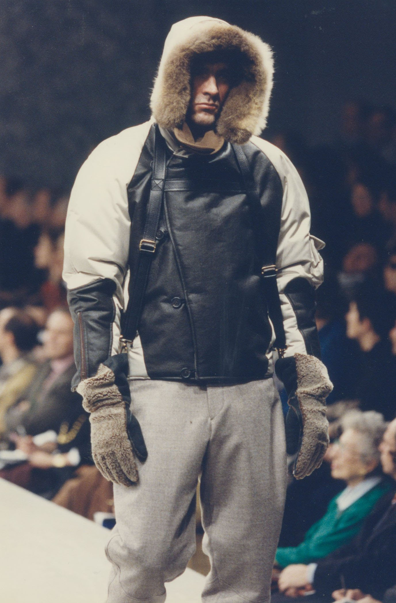 Gianfranco Ferré Prêt-à-porter Uomo Autunno/Inverno 1994-95, Look n. 13.