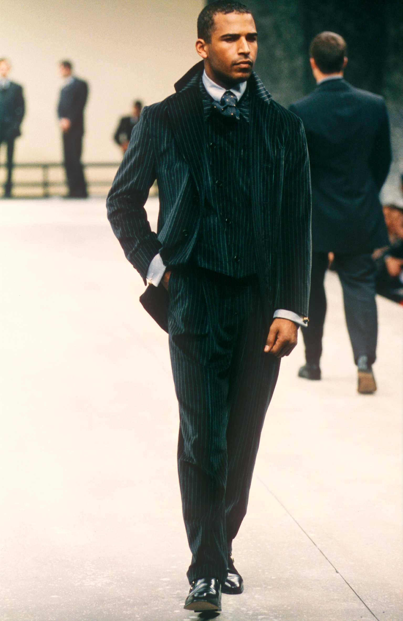 Gianfranco Ferré Prêt-à-porter Uomo Autunno/Inverno 1994-95, Look n. 177.