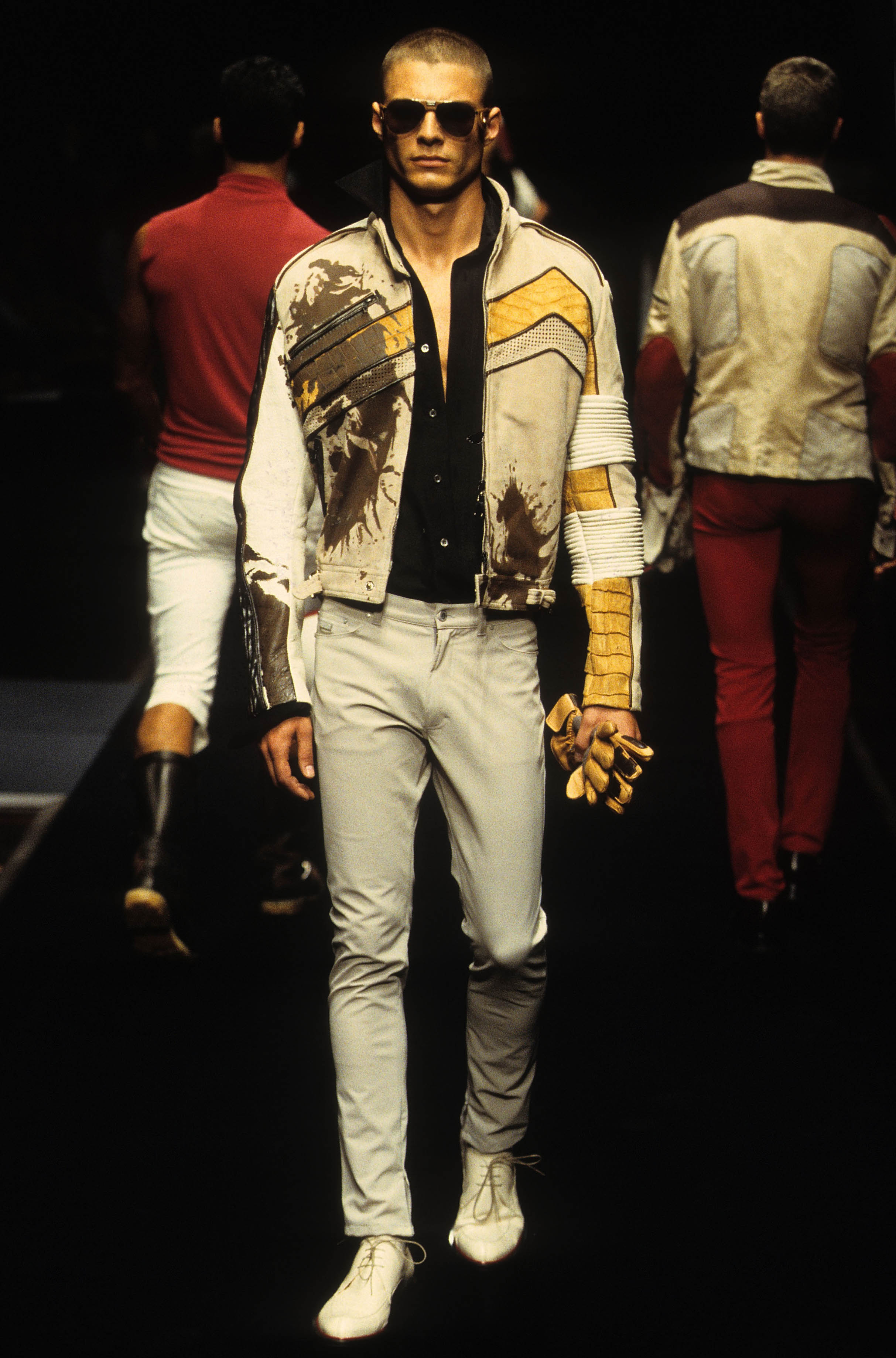 Gianfranco Ferré Prêt-à-porter Uomo Primavera/Estate 2002, Look n. 18.