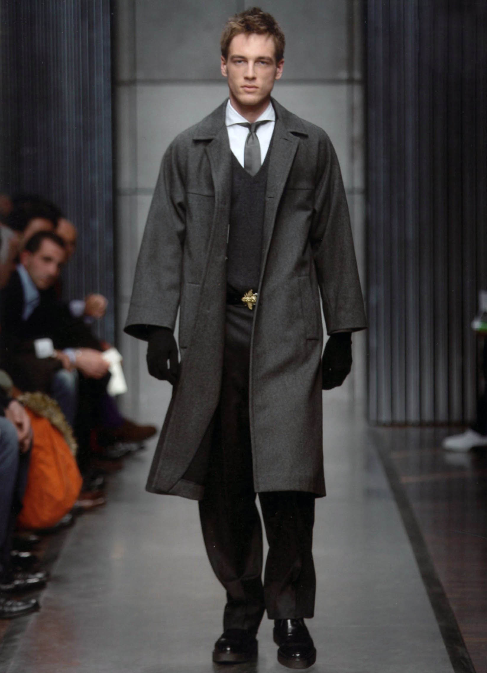 Gianfranco Ferré Prêt-à-porter Uomo Autunno/Inverno 2007-08, Look n. 21.