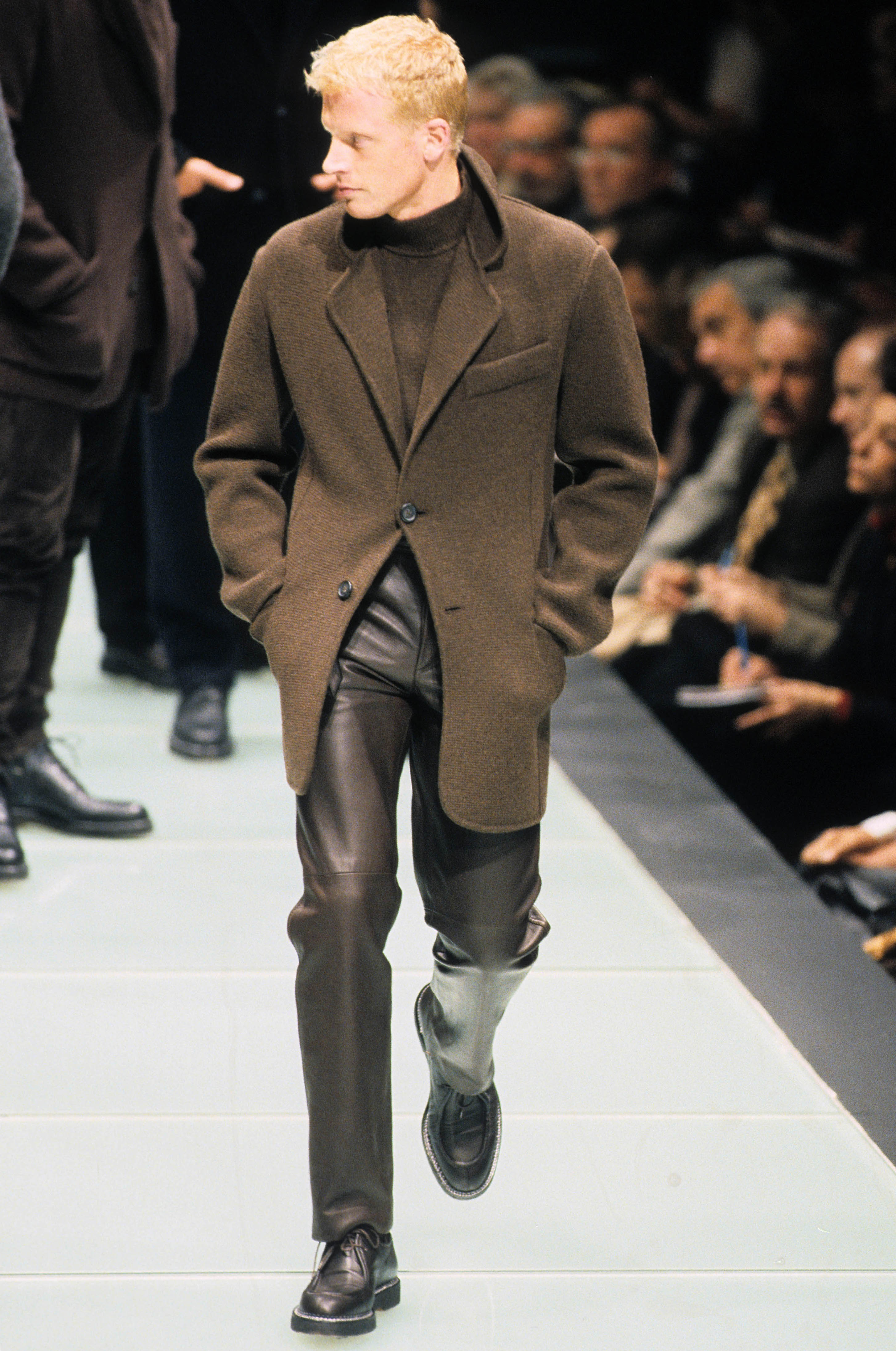 Gianfranco Ferré Prêt-à-porter Uomo Autunno/Inverno 1996-97, Look n. 21bis.