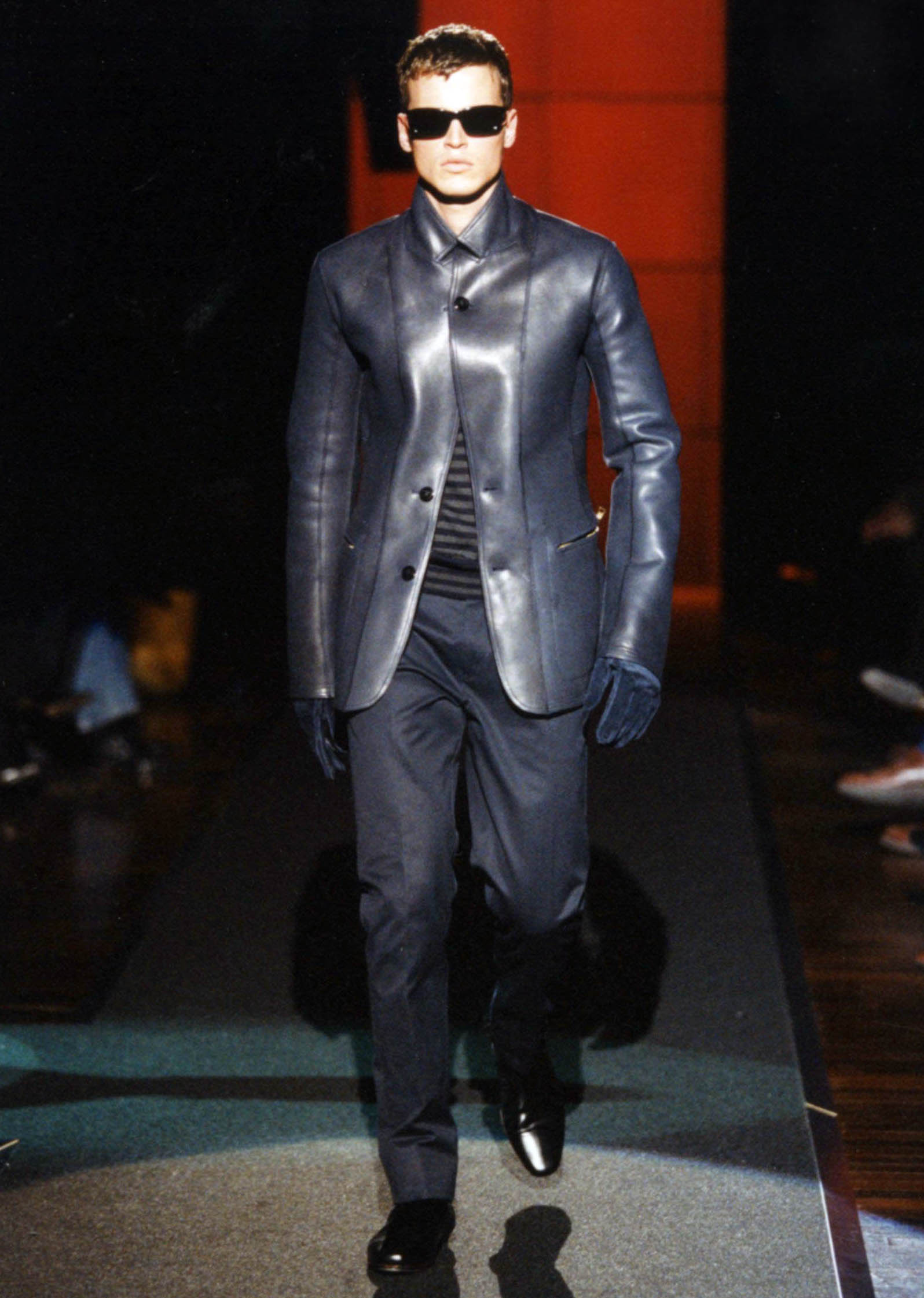 Gianfranco Ferré Prêt-à-porter Uomo Autunno/Inverno 2005-06, Look n. 22.