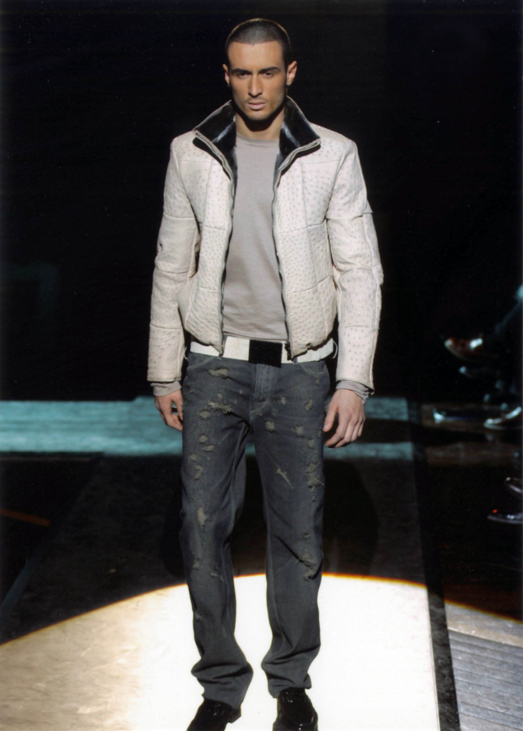 Gianfranco Ferré Men’s Ready-to-wear Fall/Winter 2006-07, Look n. 26.
