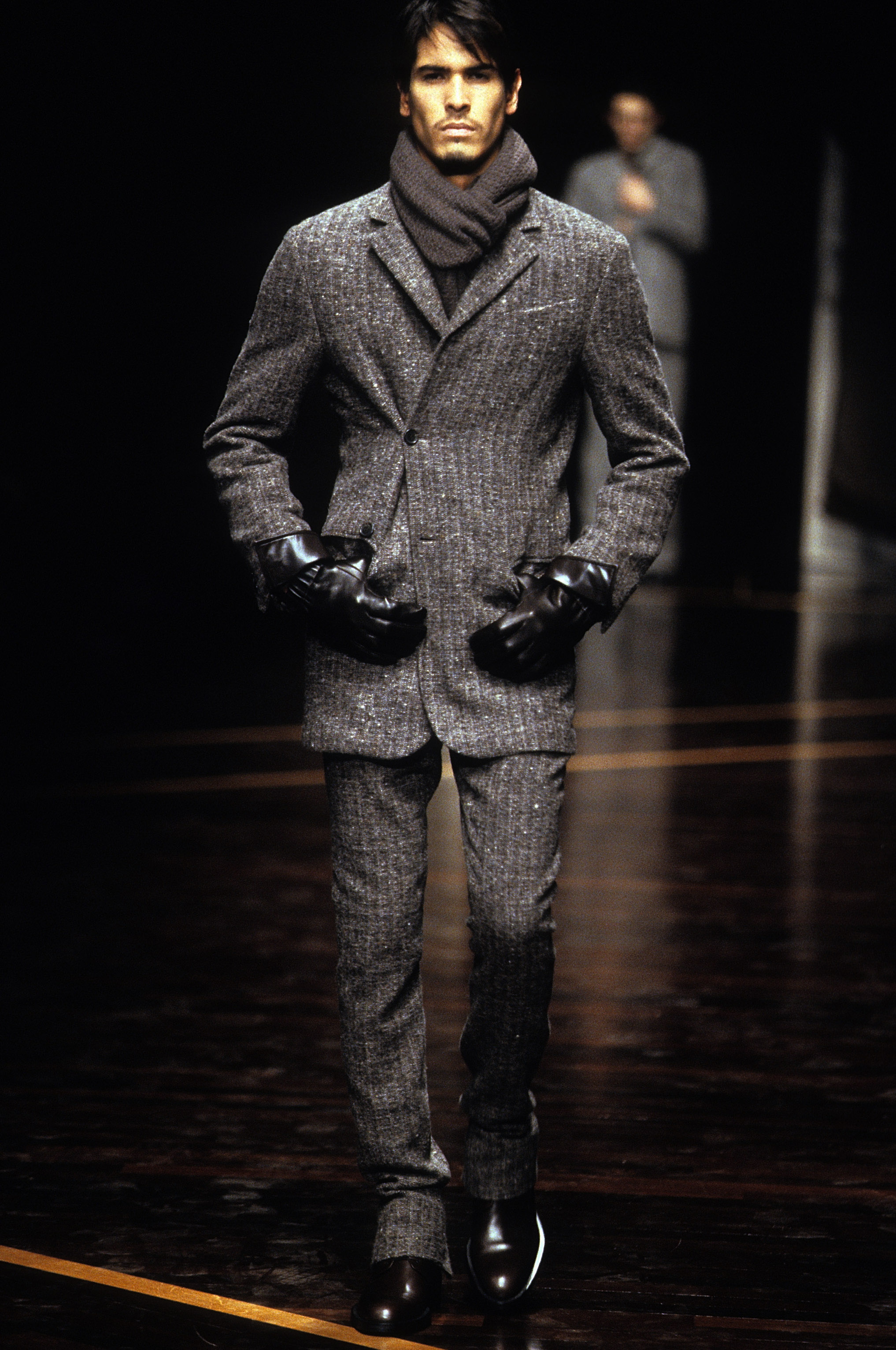 Gianfranco Ferré Prêt-à-porter Uomo Autunno/Inverno 1999-00, Look n. 29.