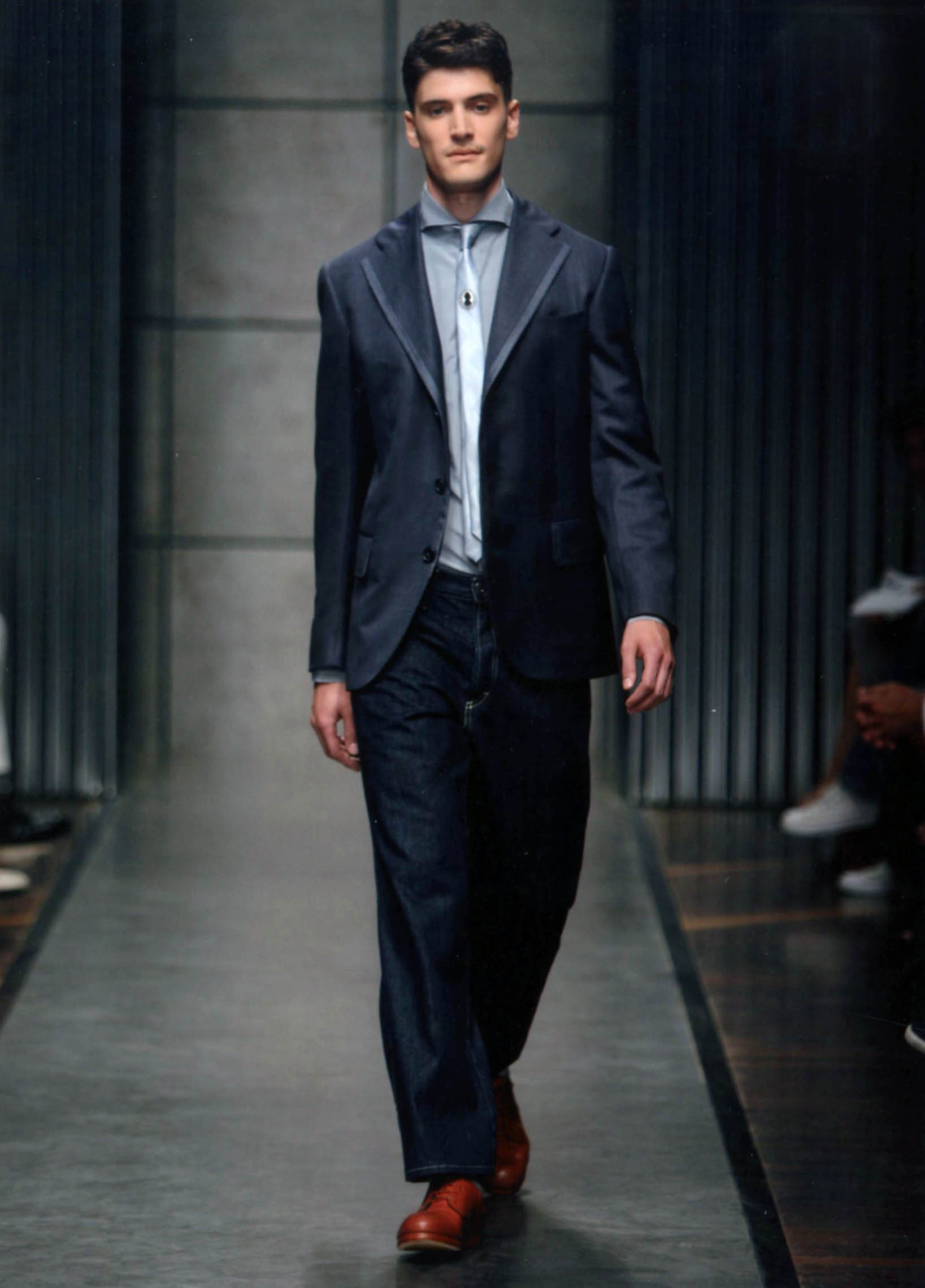 Gianfranco Ferré Prêt-à-porter Uomo Primavera/Estate 2007, Look n. 2.