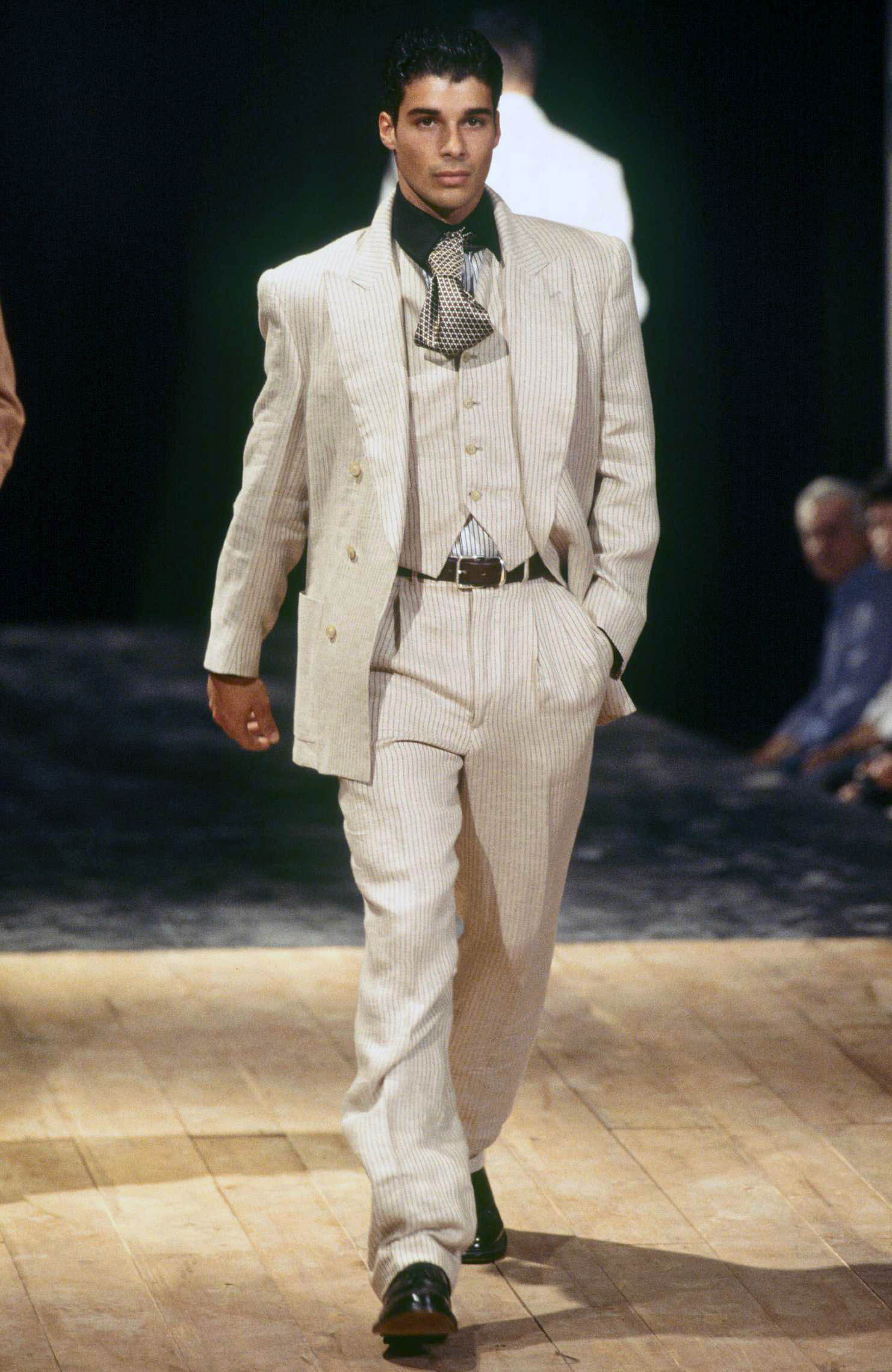 Gianfranco Ferré Prêt-à-porter Uomo Primavera/Estate 1995, Look n. 34.
