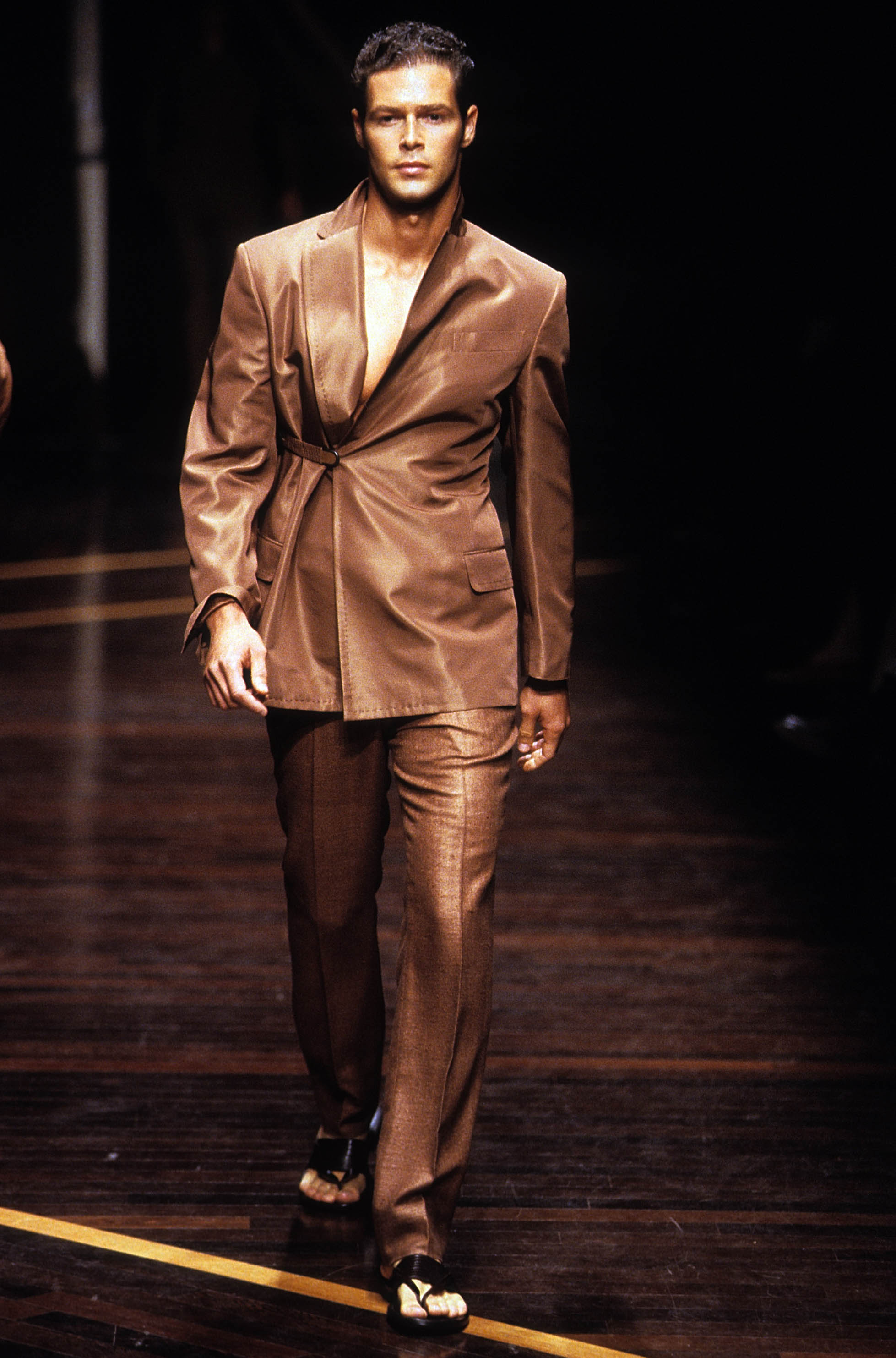 Gianfranco Ferré Prêt-à-porter Uomo Primavera/Estate 2000, Look n. 35.
