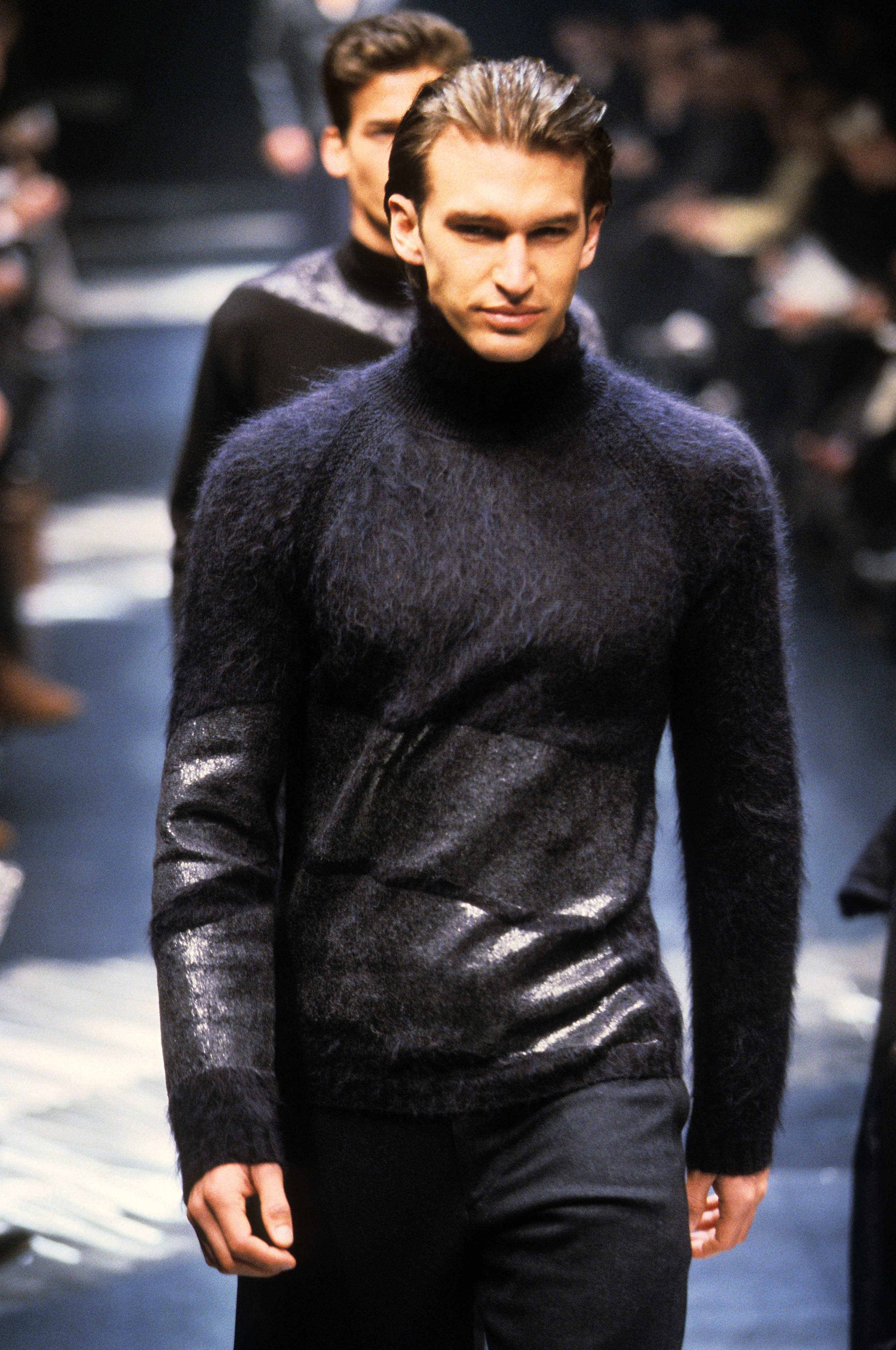 Gianfranco Ferré Prêt-à-porter Uomo Autunno/Inverno 1998-99, Look n. 38.