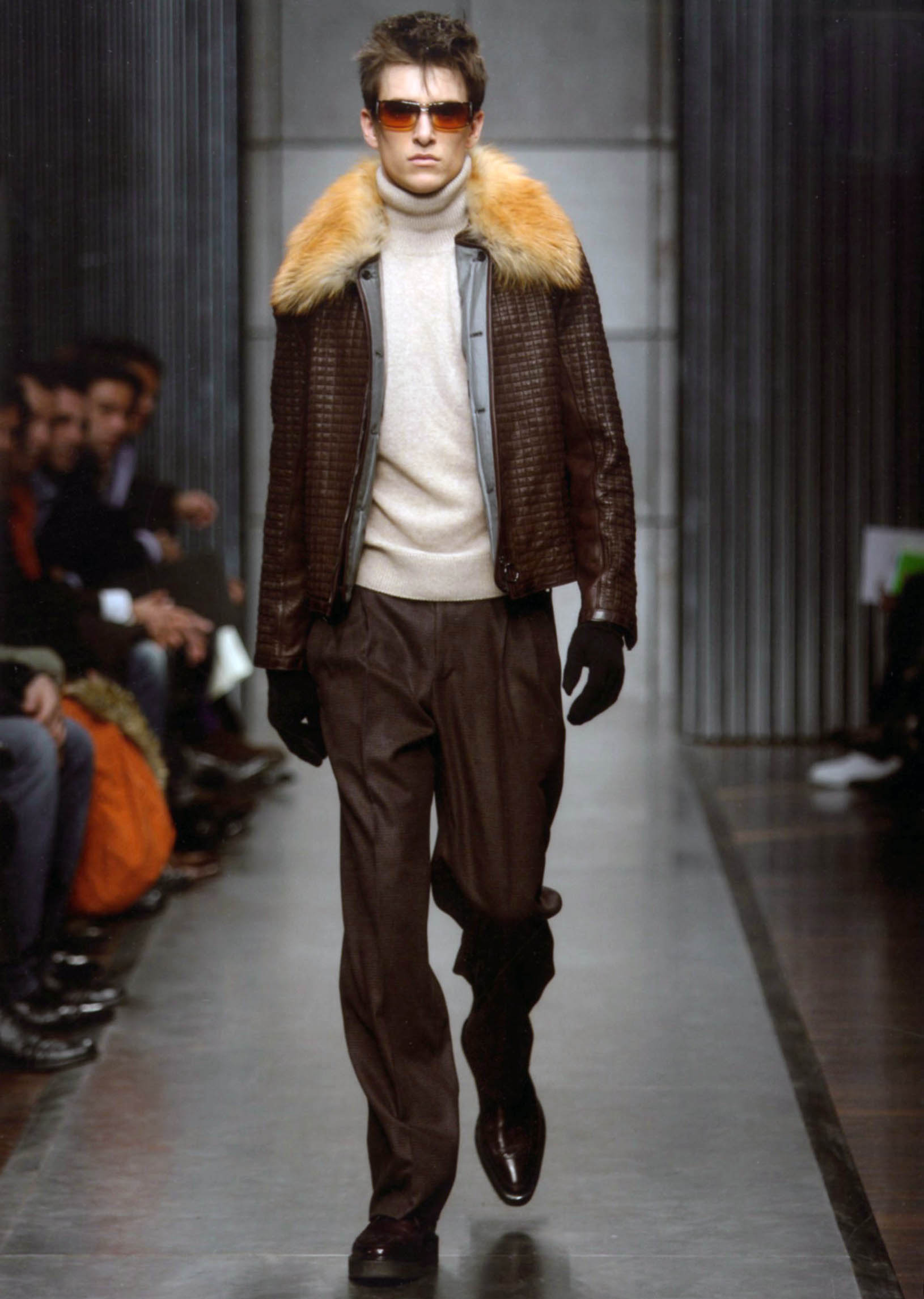 Gianfranco Ferré Prêt-à-porter Uomo Autunno/Inverno 2007-08, Look n. 41.