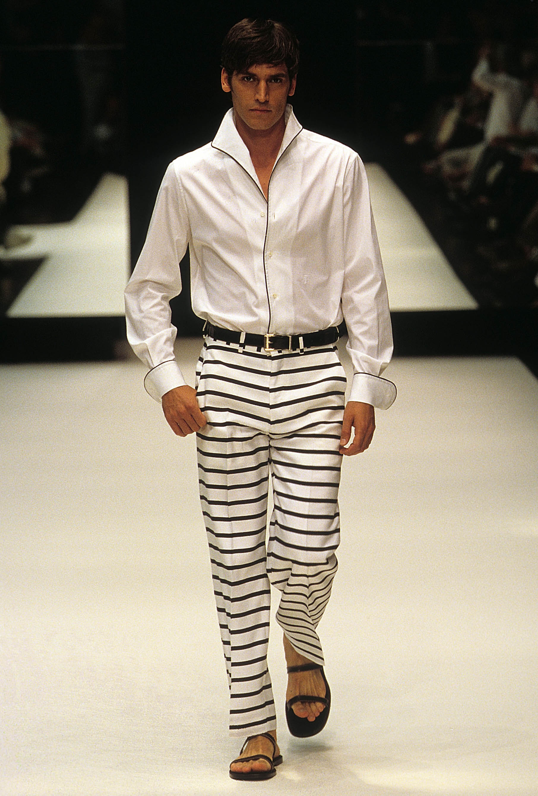 Gianfranco Ferré Prêt-à-porter Uomo Primavera/Estate 2003, Look n. 49.