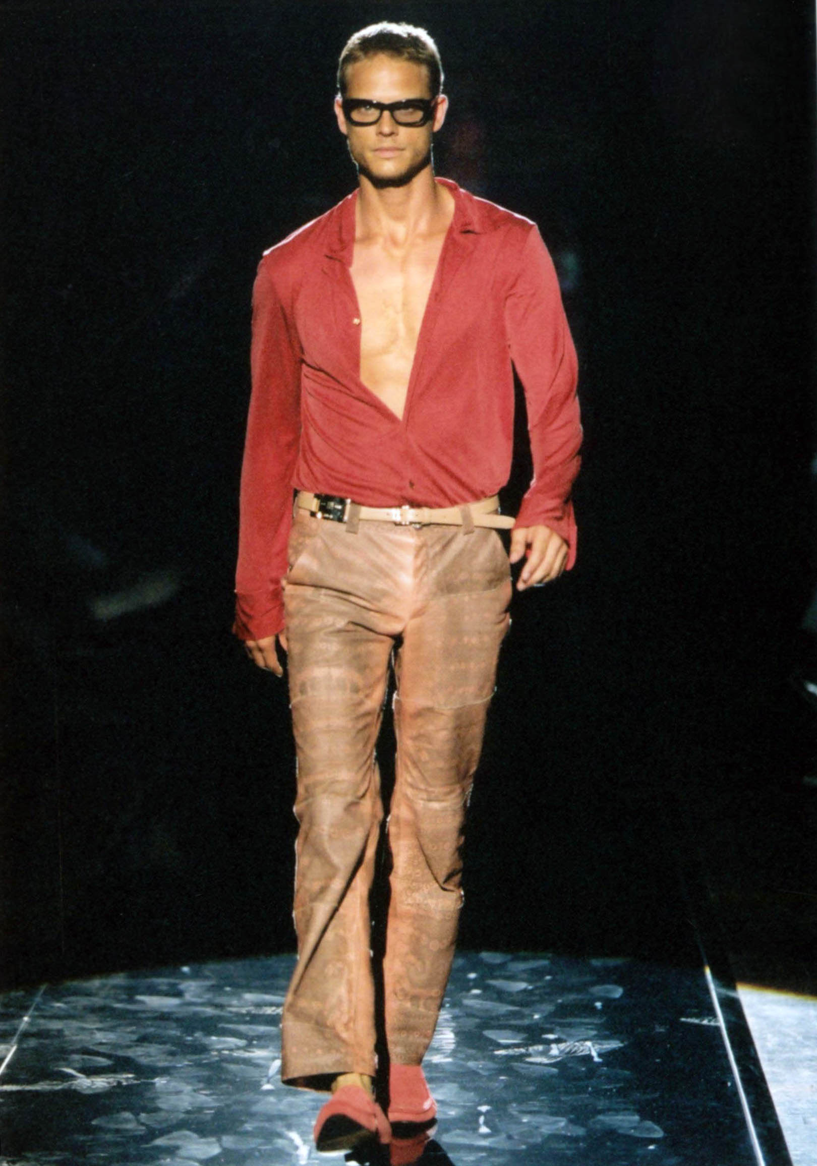 Gianfranco Ferré Prêt-à-porter Uomo Primavera/Estate 2005, Look n. 49.