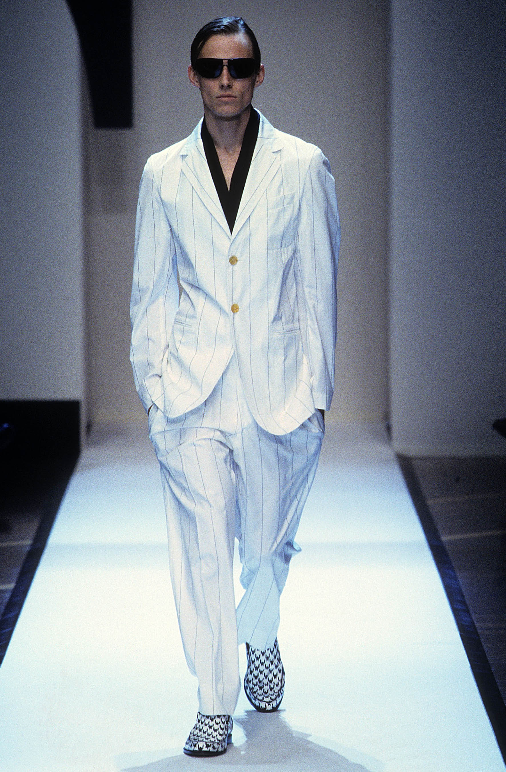 Gianfranco Ferré Prêt-à-porter Uomo Primavera/Estate 2004, Look n. 50.