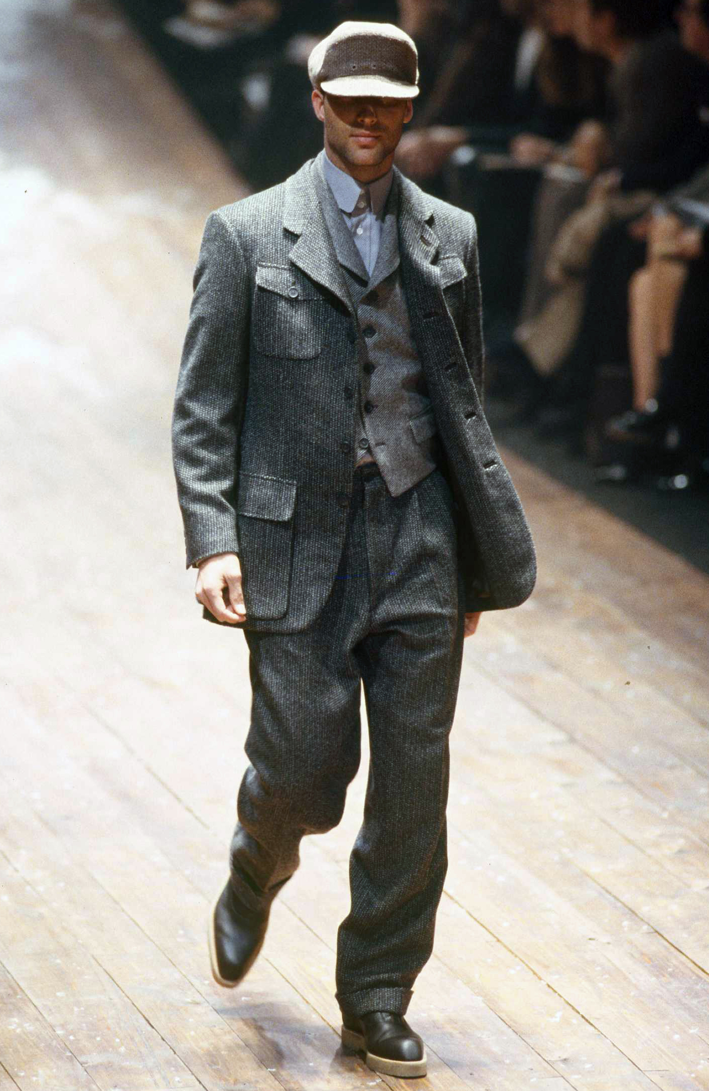 Gianfranco Ferré Prêt-à-porter Uomo Autunno/Inverno 1995-96, Look n. 51.