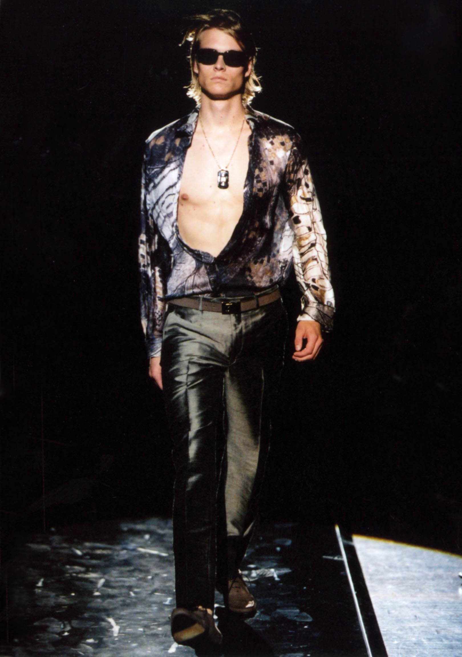Gianfranco Ferré Prêt-à-porter Uomo Primavera/Estate 2005, Look n. 55.