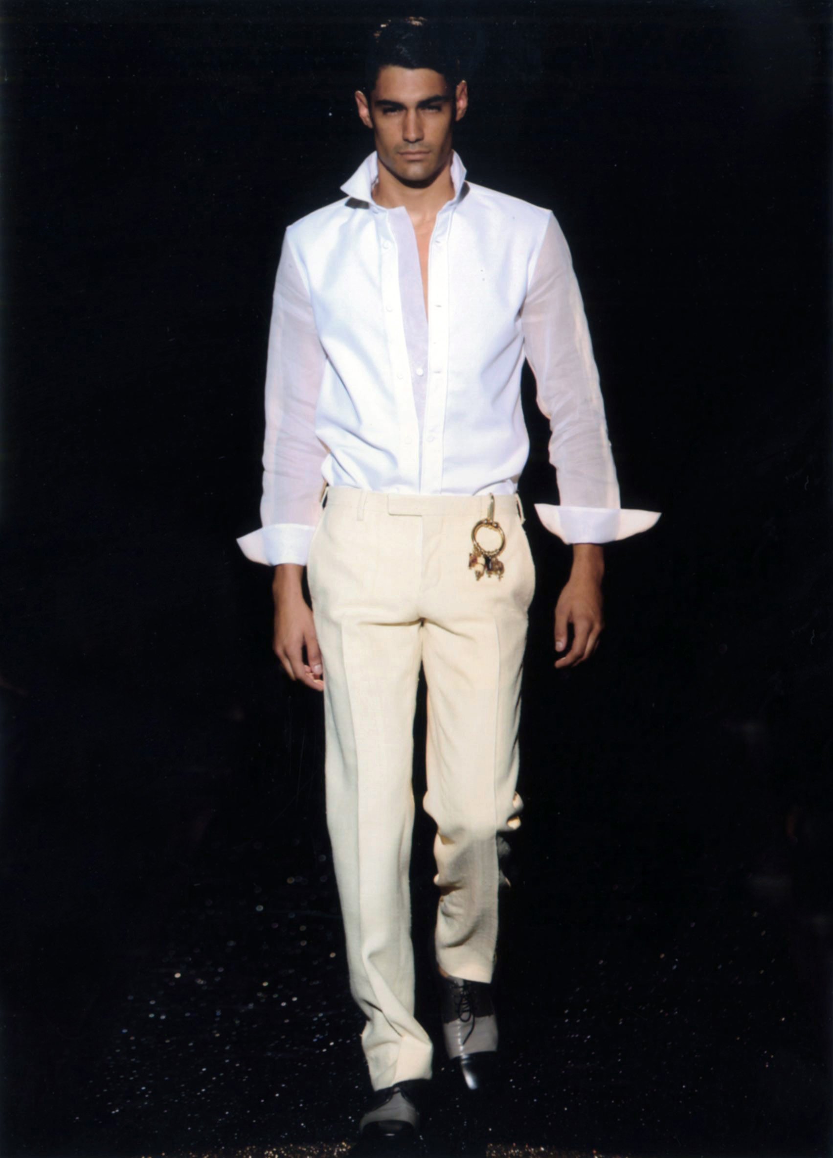 Gianfranco Ferré Prêt-à-porter Uomo Primavera/Estate 2008, Look n. 56.
