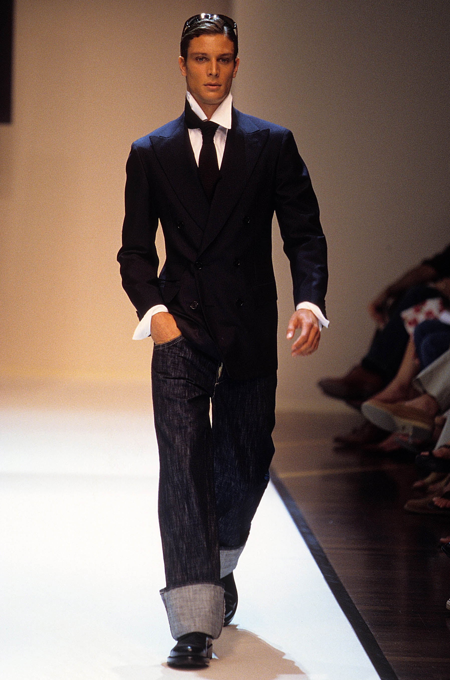 Gianfranco Ferré Prêt-à-porter Uomo Primavera/Estate 2004, Look n. 5.