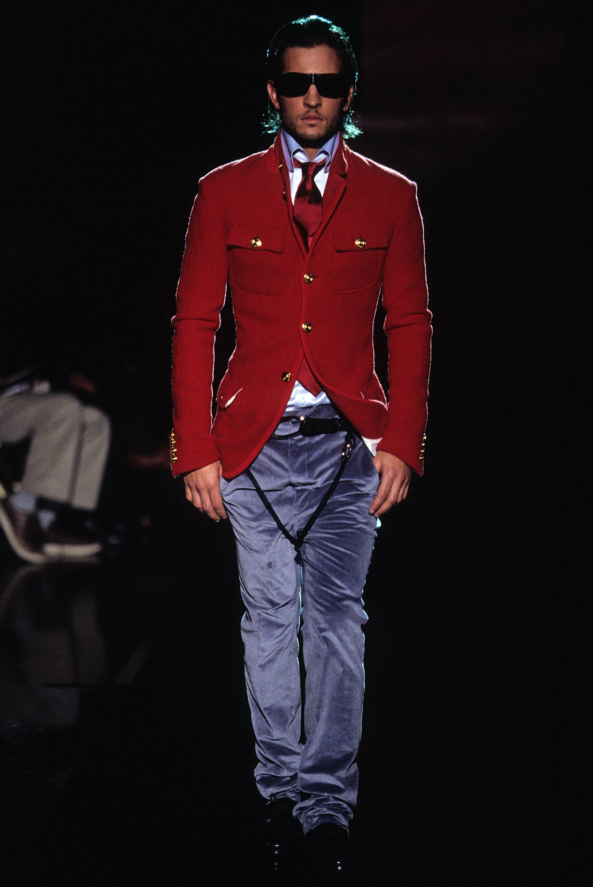 Gianfranco Ferré Prêt-à-porter Uomo Autunno/Inverno 2004-05, Look n. 5.