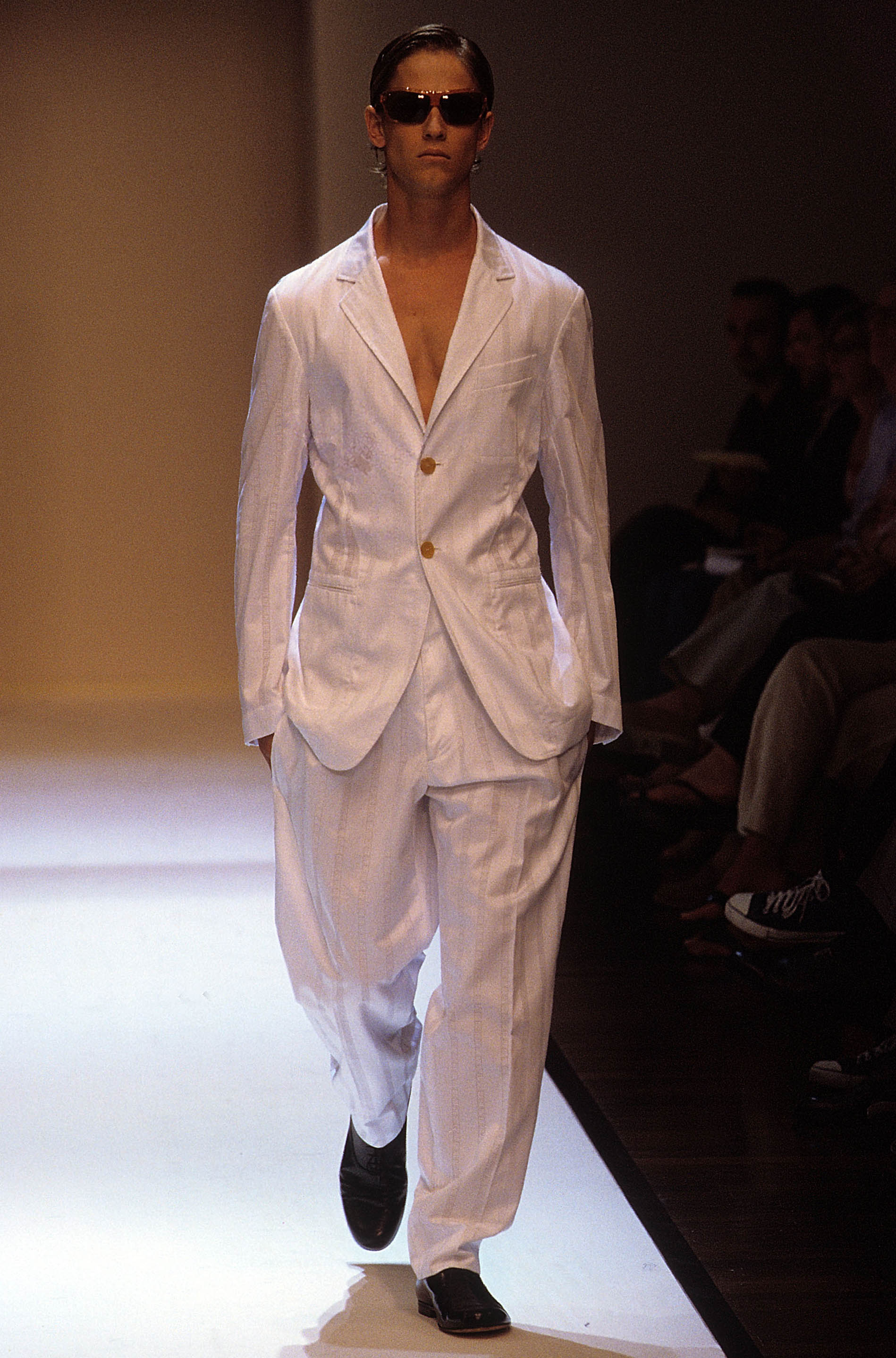 Gianfranco Ferré Prêt-à-porter Uomo Primavera/Estate 2004, Look n. 62.