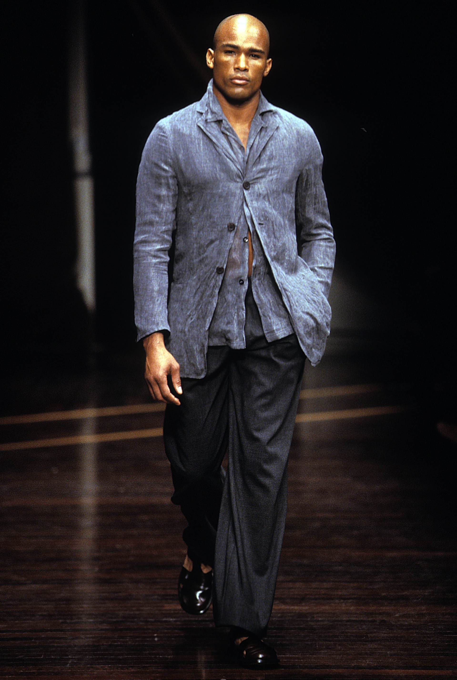 Gianfranco Ferré Prêt-à-porter Uomo Primavera/Estate 2000, Look n. 63.