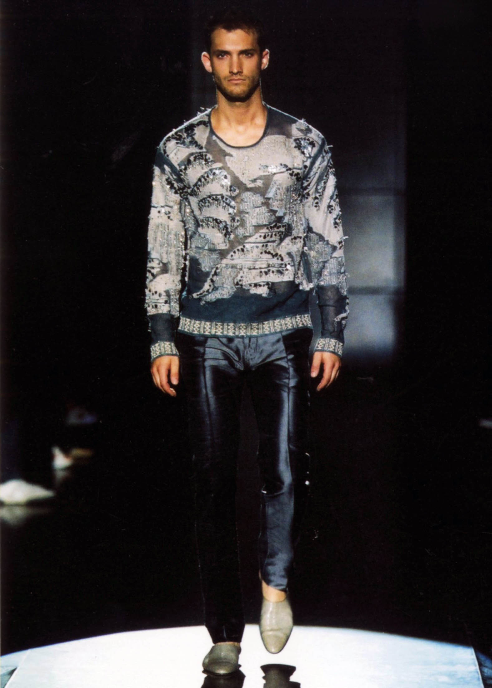 Gianfranco Ferré Prêt-à-porter Uomo Primavera/Estate 2006, Look n. 65.
