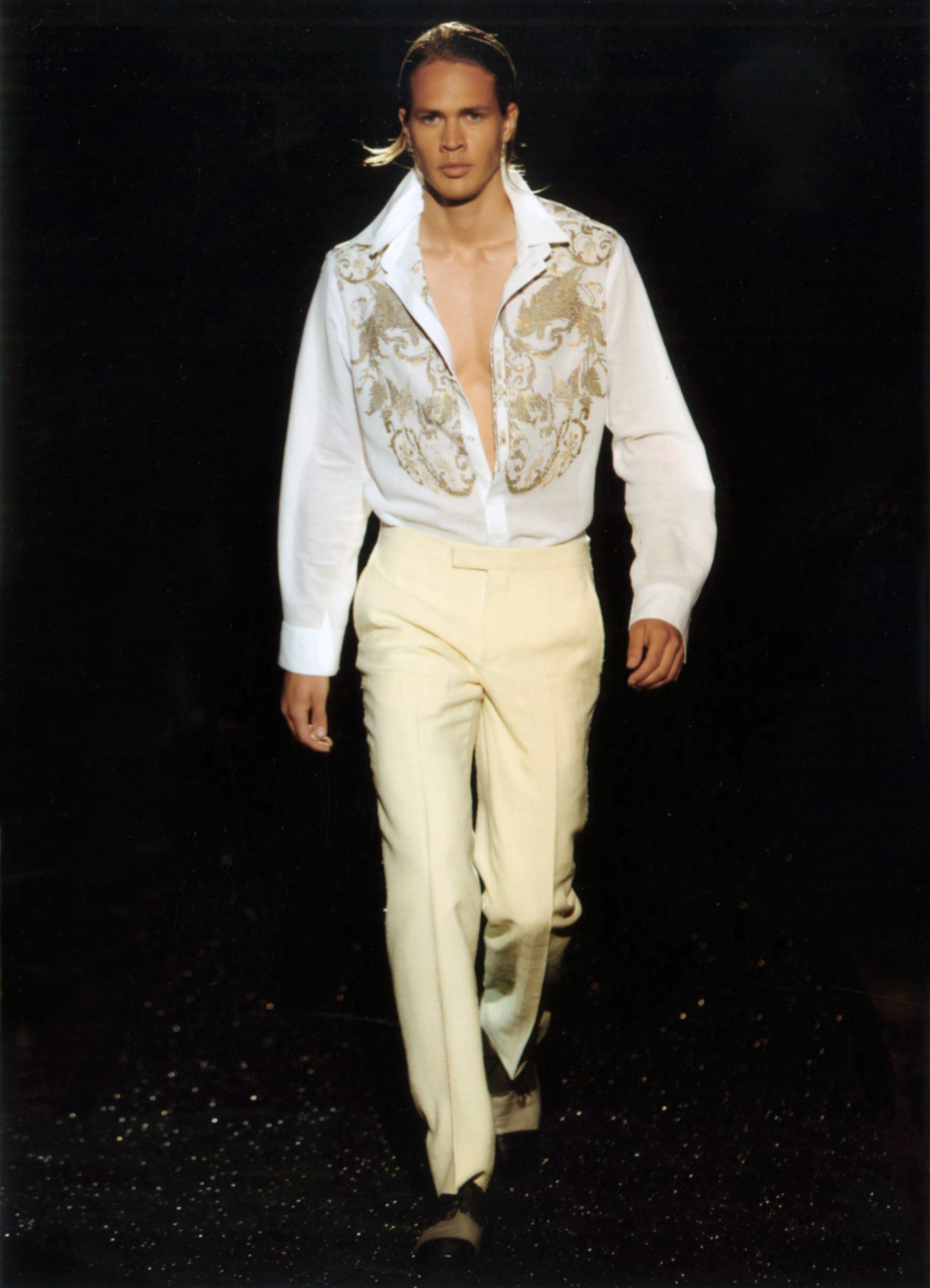 Gianfranco Ferré Prêt-à-porter Uomo Primavera/Estate 2008, Look n. 66.