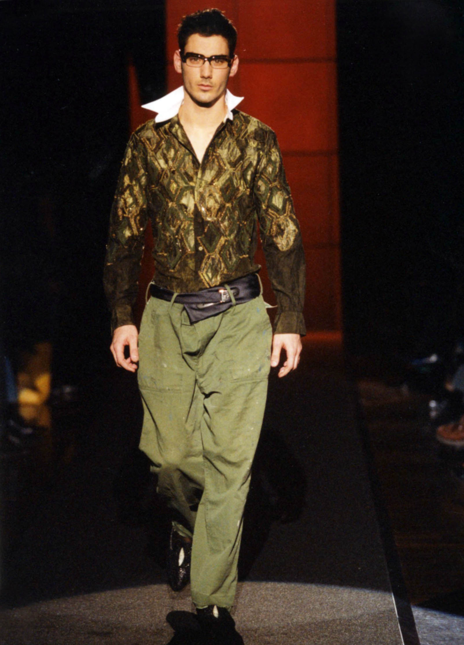 Gianfranco Ferré Prêt-à-porter Uomo Autunno/Inverno 2005-06, Look n. 70.