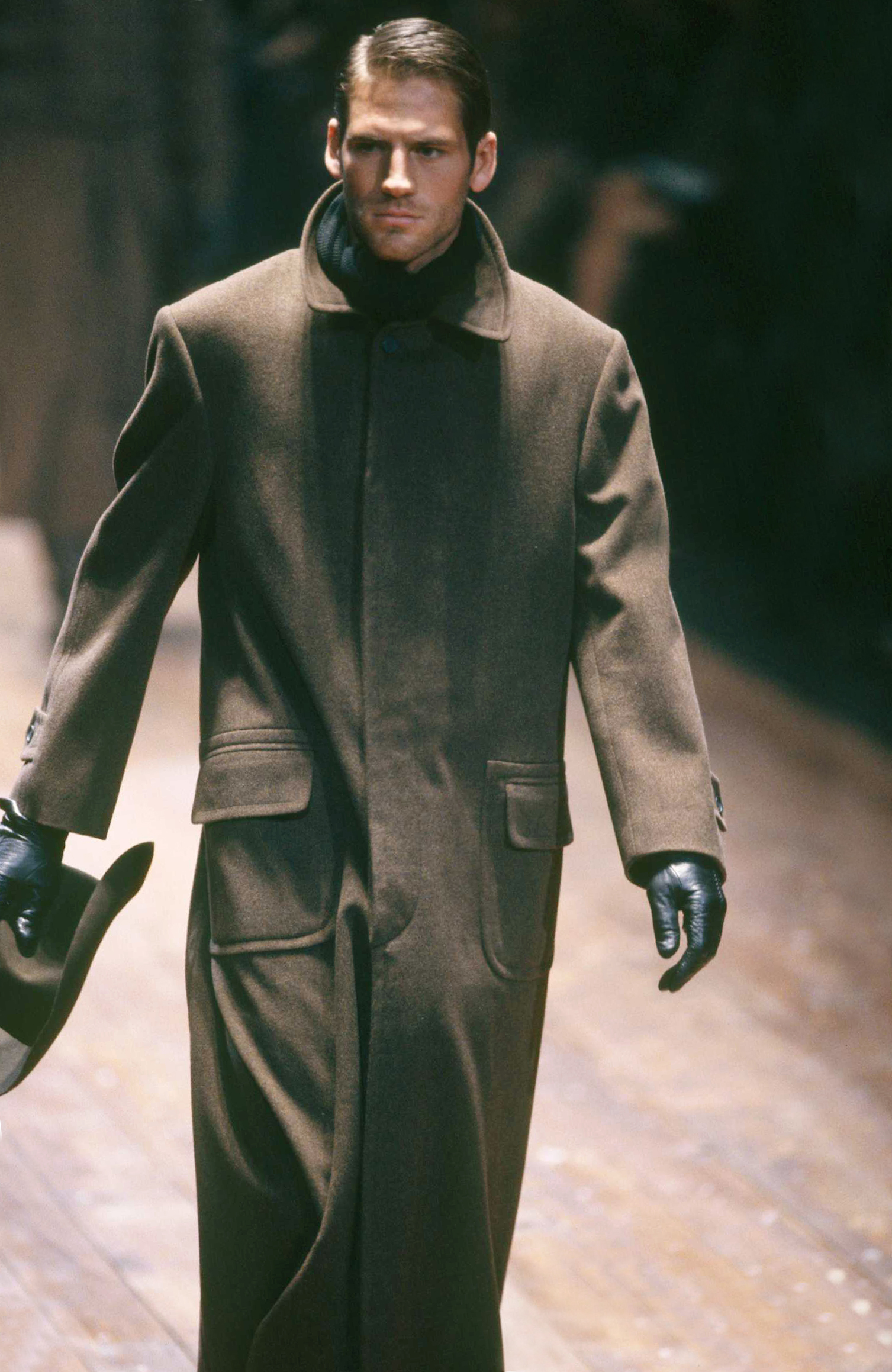 Gianfranco Ferré Prêt-à-porter Uomo Autunno/Inverno 1995-96, Look n. 70.