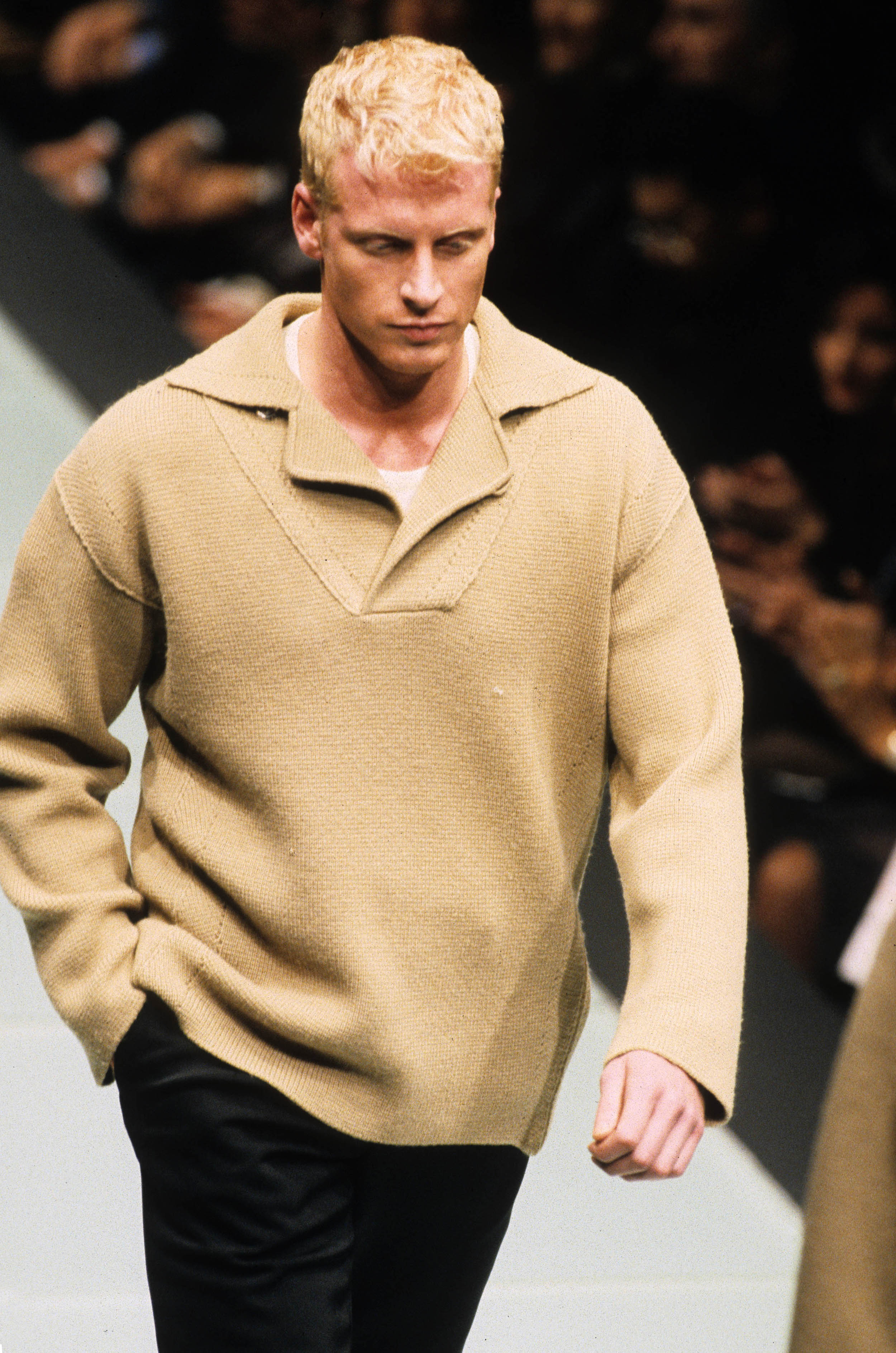 Gianfranco Ferré Prêt-à-porter Uomo Autunno/Inverno 1996-97, Look n. 72.
