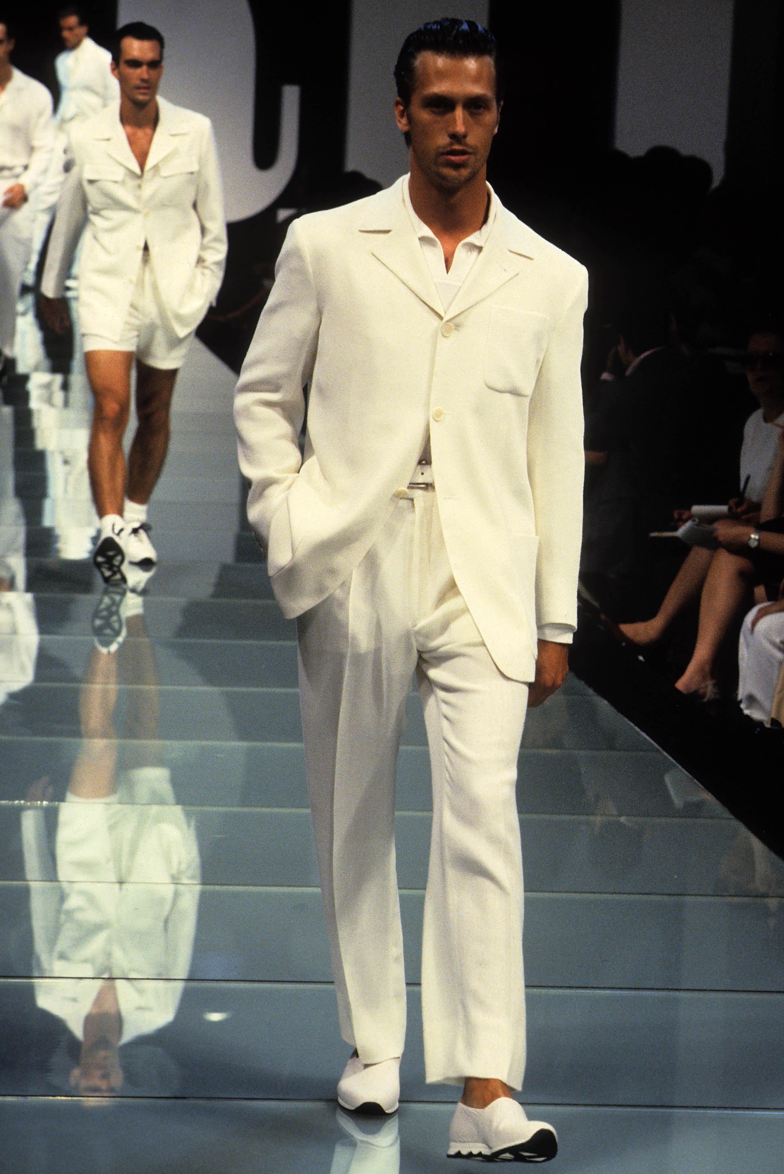 Gianfranco Ferré Prêt-à-porter Uomo Primavera/Estate 1997, Look n. 74bis.