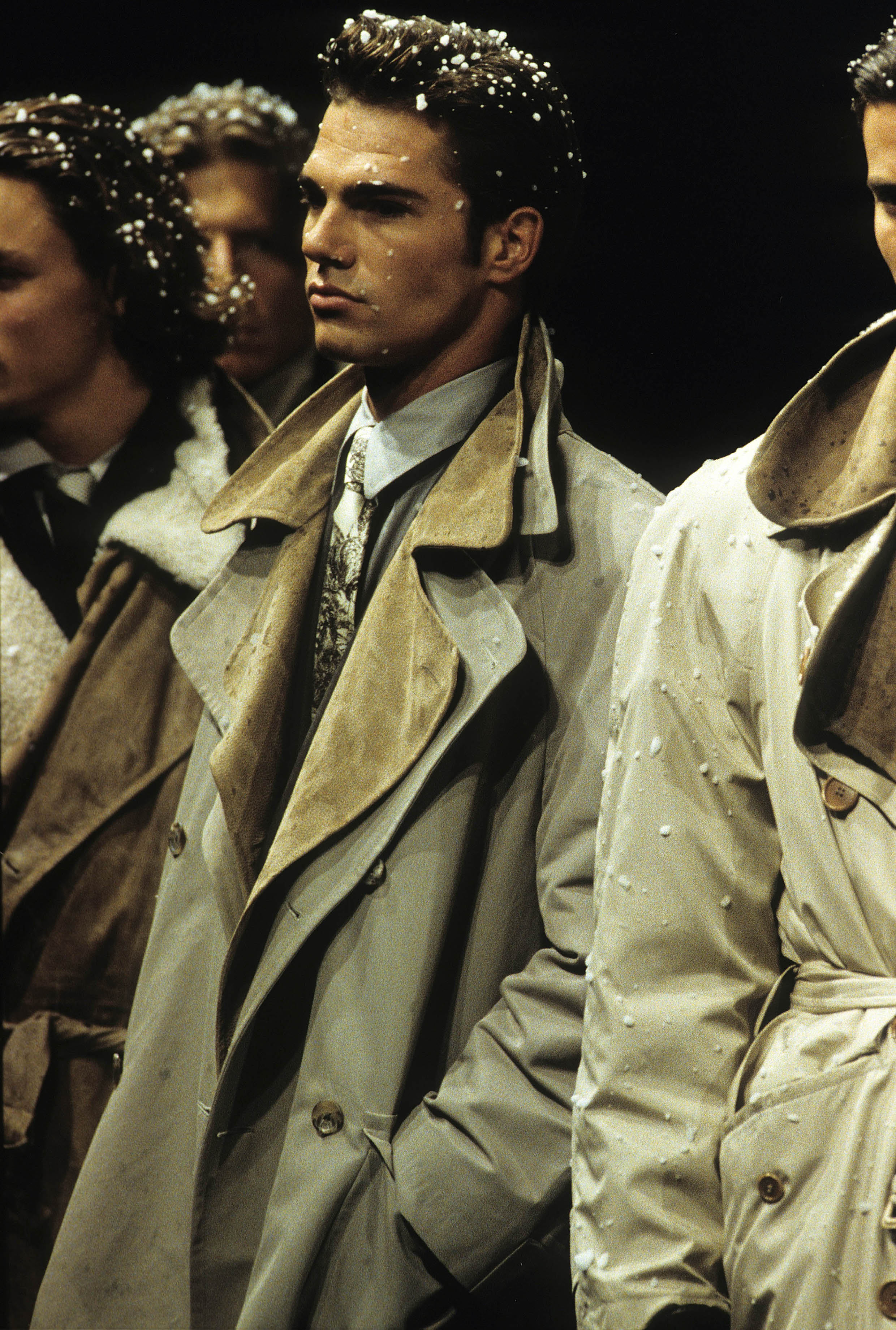 Gianfranco Ferré Prêt-à-porter Uomo Autunno/Inverno 1993-94, Look n. 7.