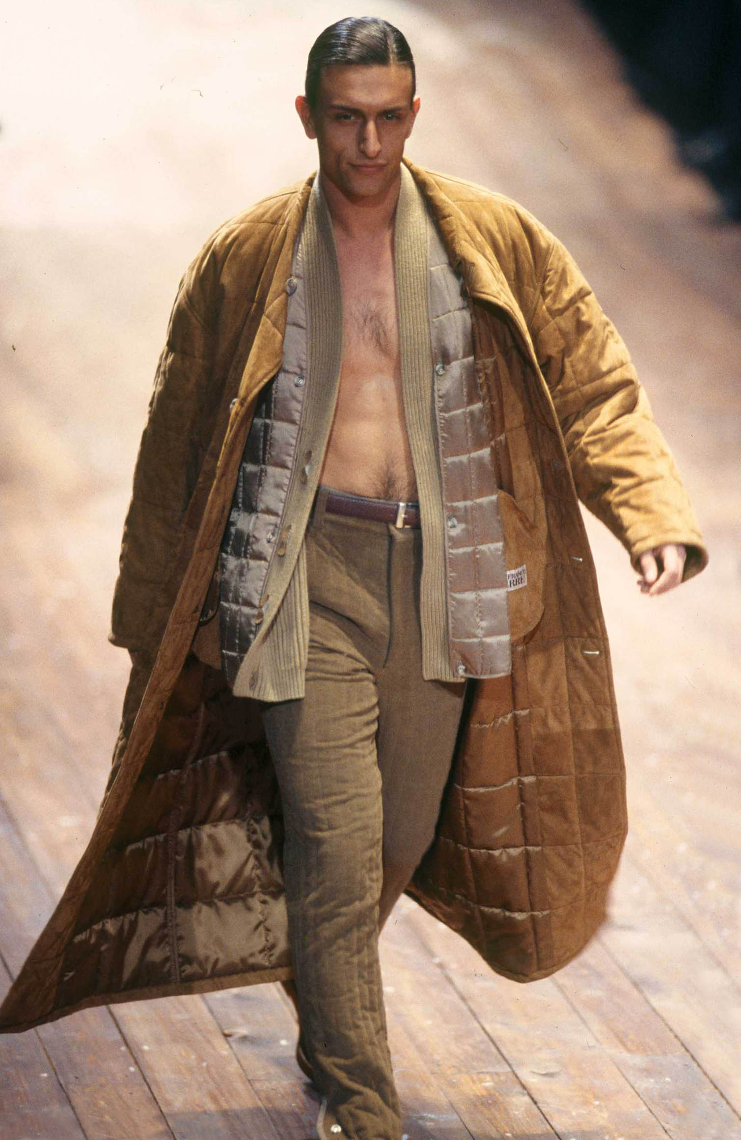 Gianfranco Ferré Prêt-à-porter Uomo Autunno/Inverno 1995-96, Look n. 88.