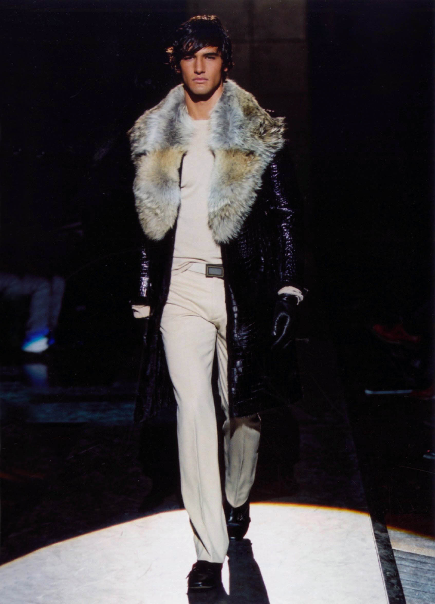 Gianfranco Ferré Prêt-à-porter Uomo Autunno/Inverno 2006-07, Look n. 8.