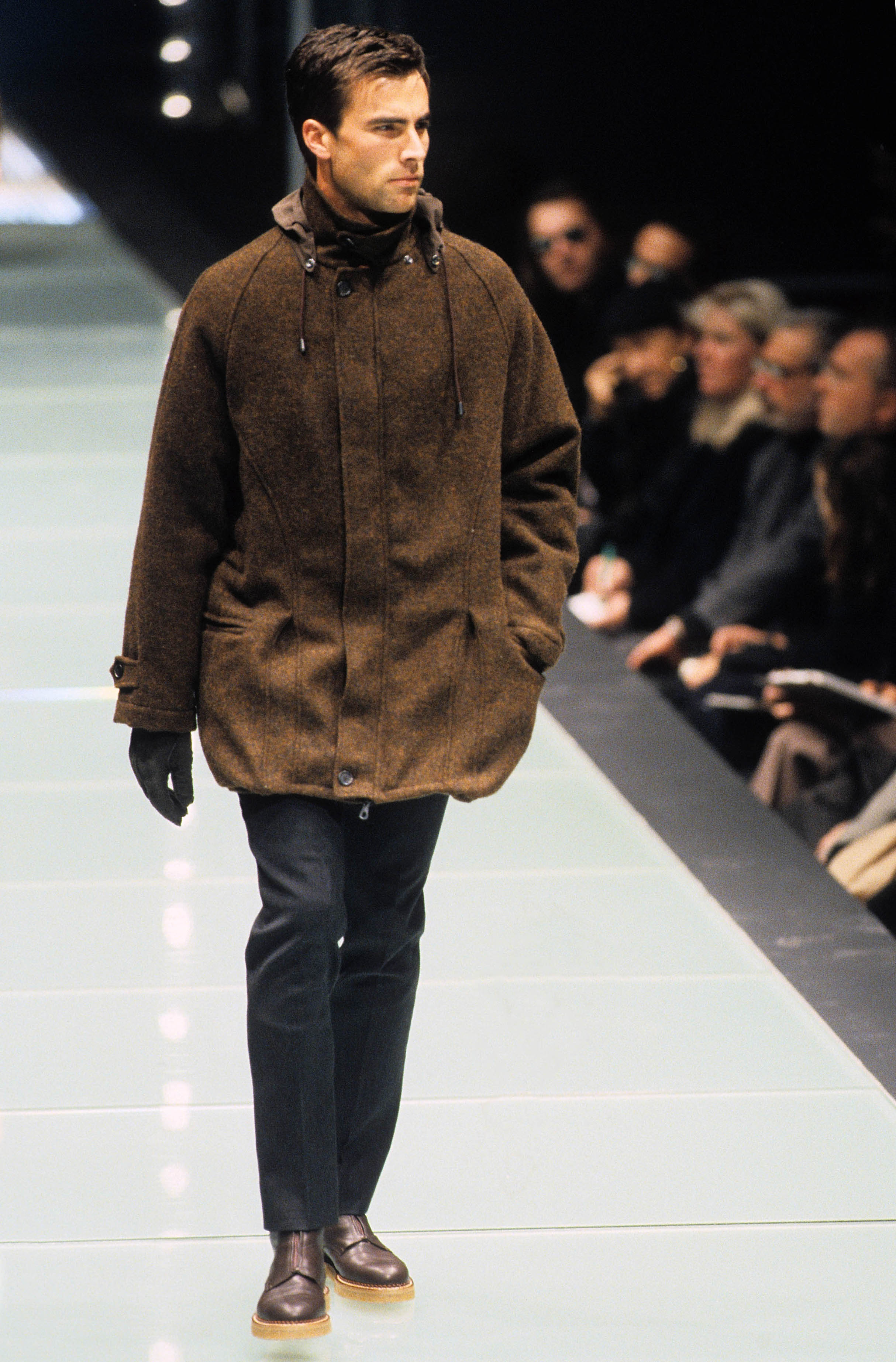 Gianfranco Ferré Prêt-à-porter Uomo Autunno/Inverno 1996-97, Look n. 8.