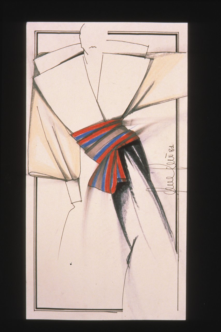 Disegno uscita sfilata