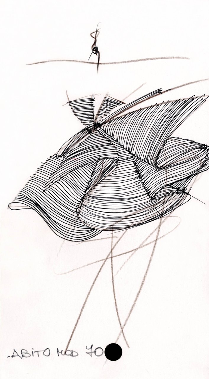 Disegno uscita sfilata